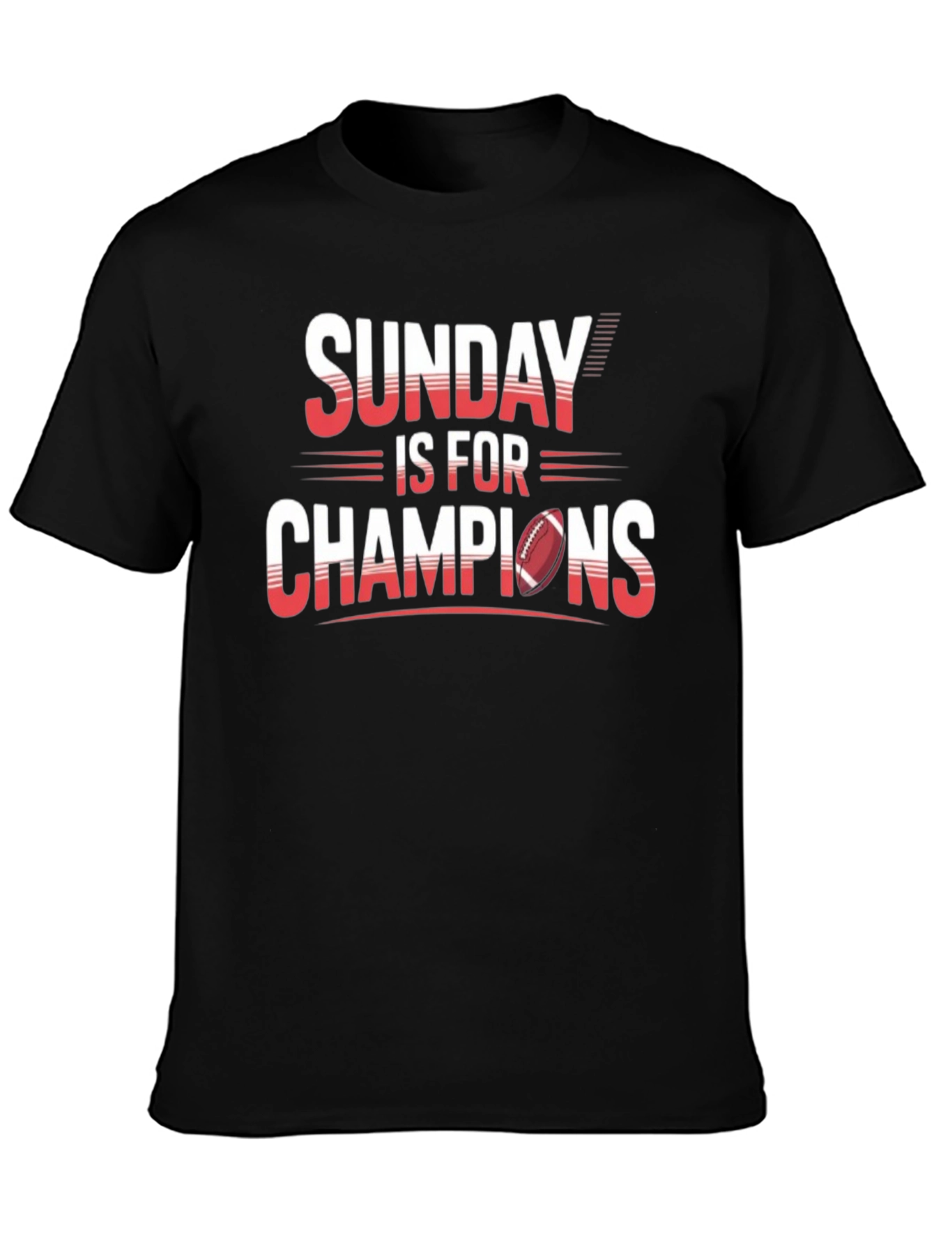 Sunday Is For Champions Graphic T-Shirt