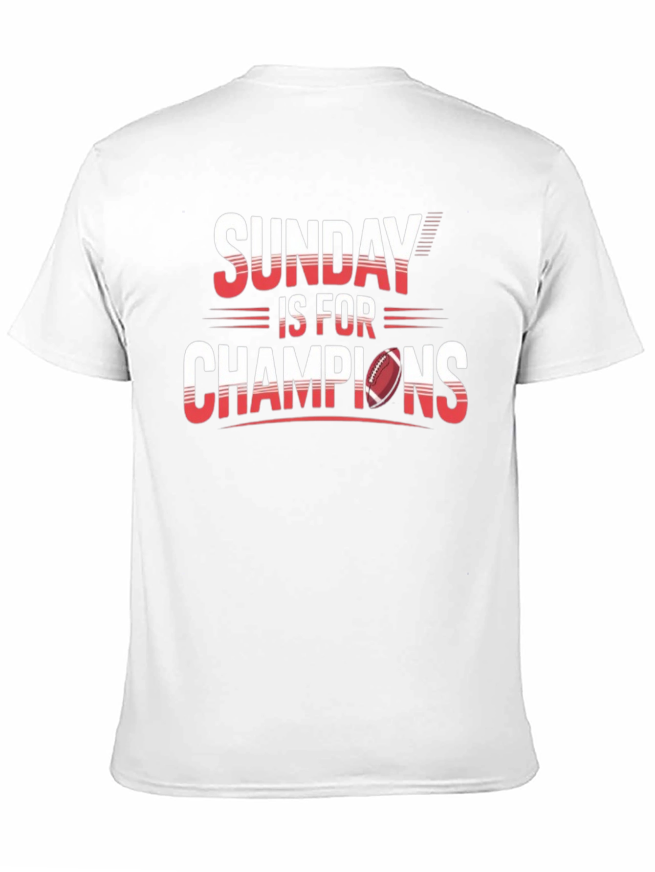 Sunday Is For Champions Graphic T-Shirt