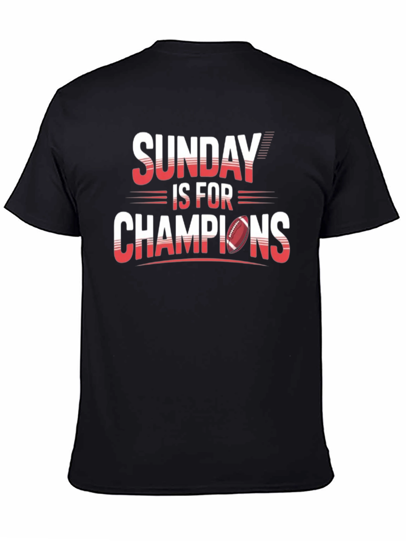 Sunday Is For Champions Graphic T-Shirt