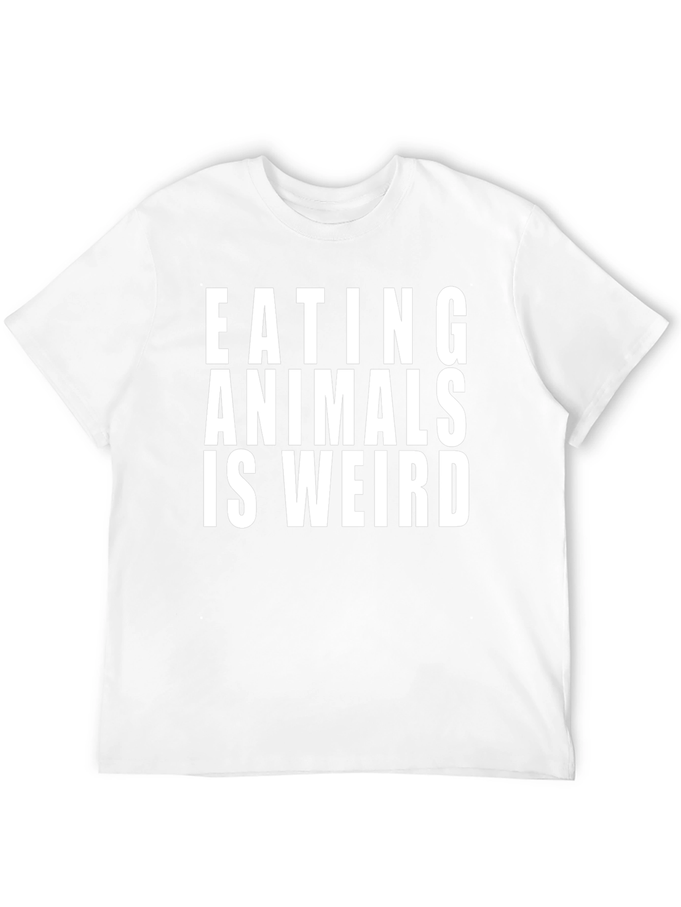 Eating Animals is Weird T-Shirt - Vegan Activism