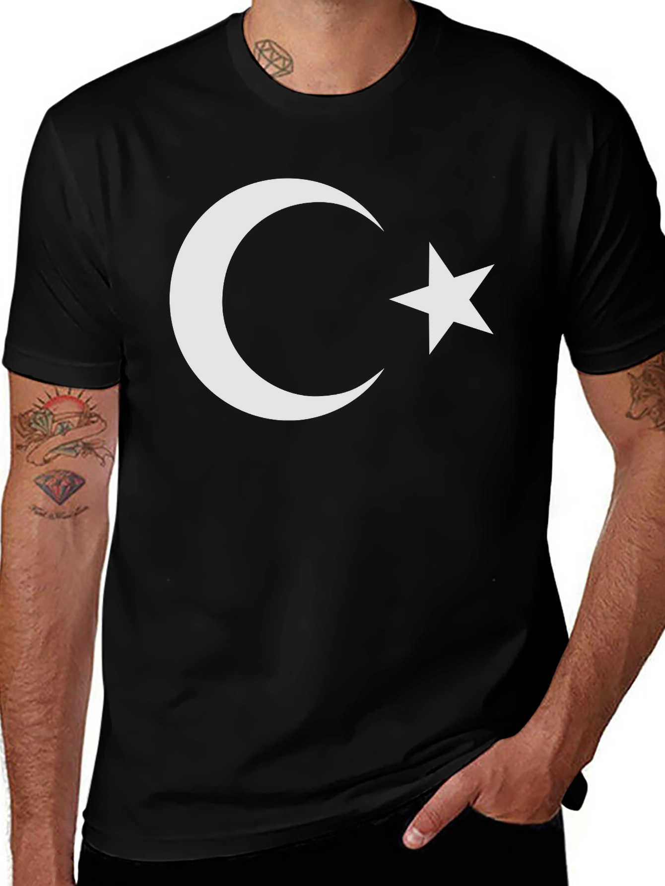 Turkish Flag Graphic Tee - Classic Design