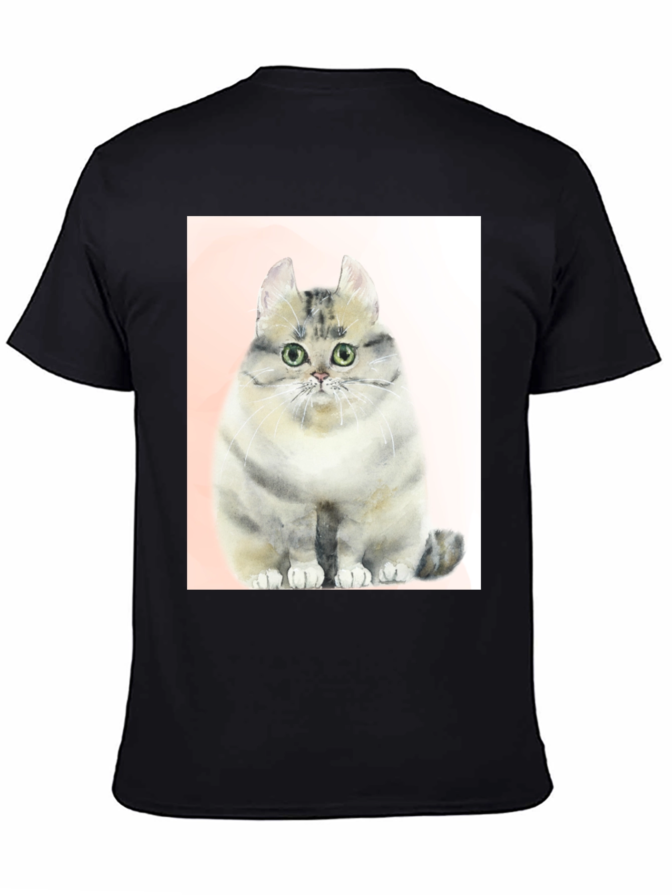 Cute Cat Graphic Tee - Unique Design