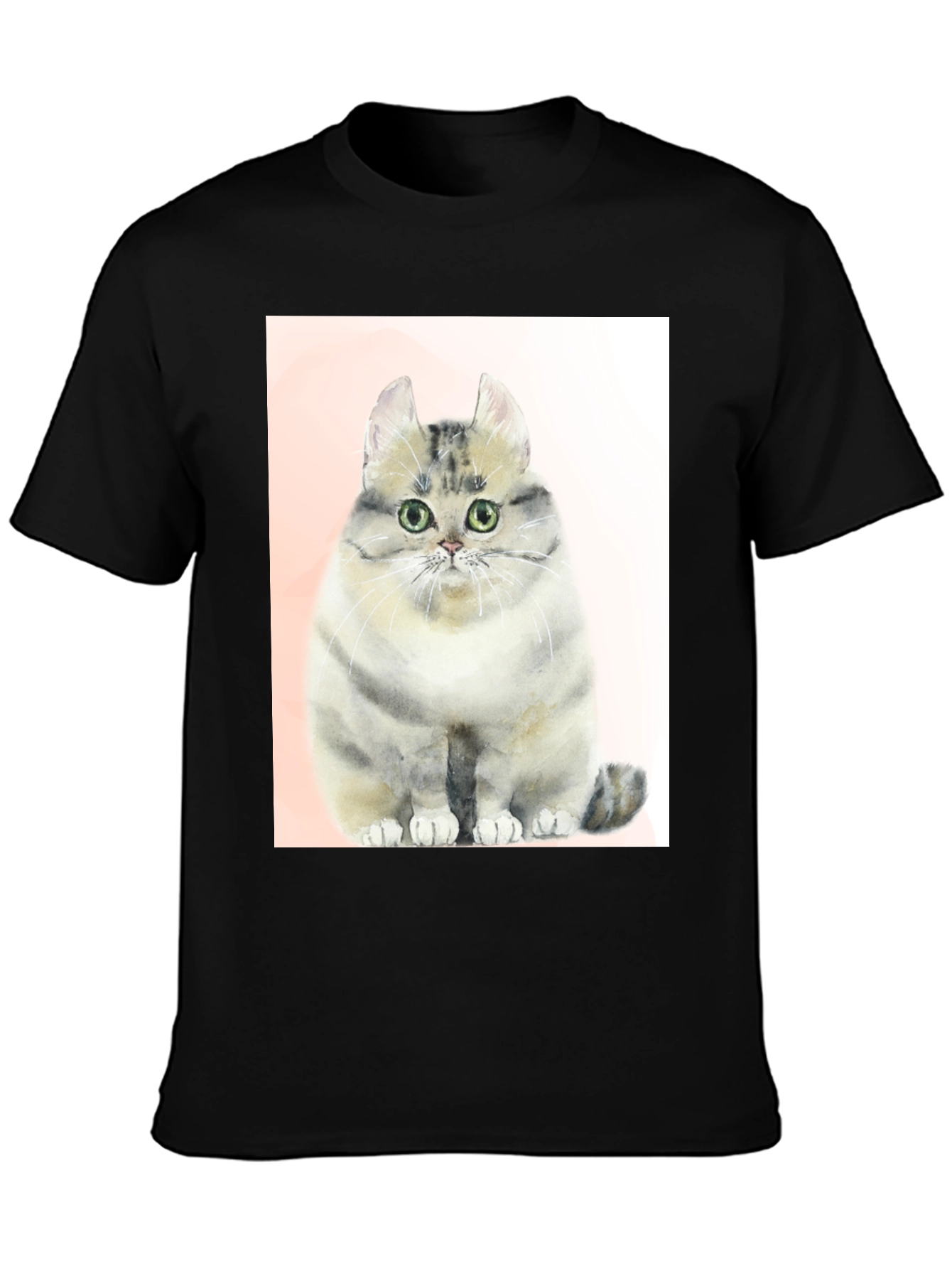 Cute Cat Graphic Tee - Unique Design