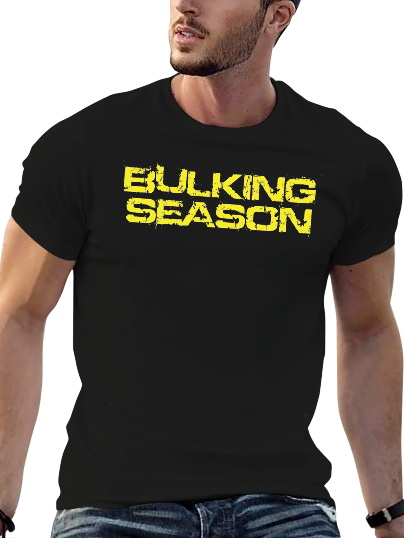 Bulking Season Graphic Tee - Gym Fitness Apparel