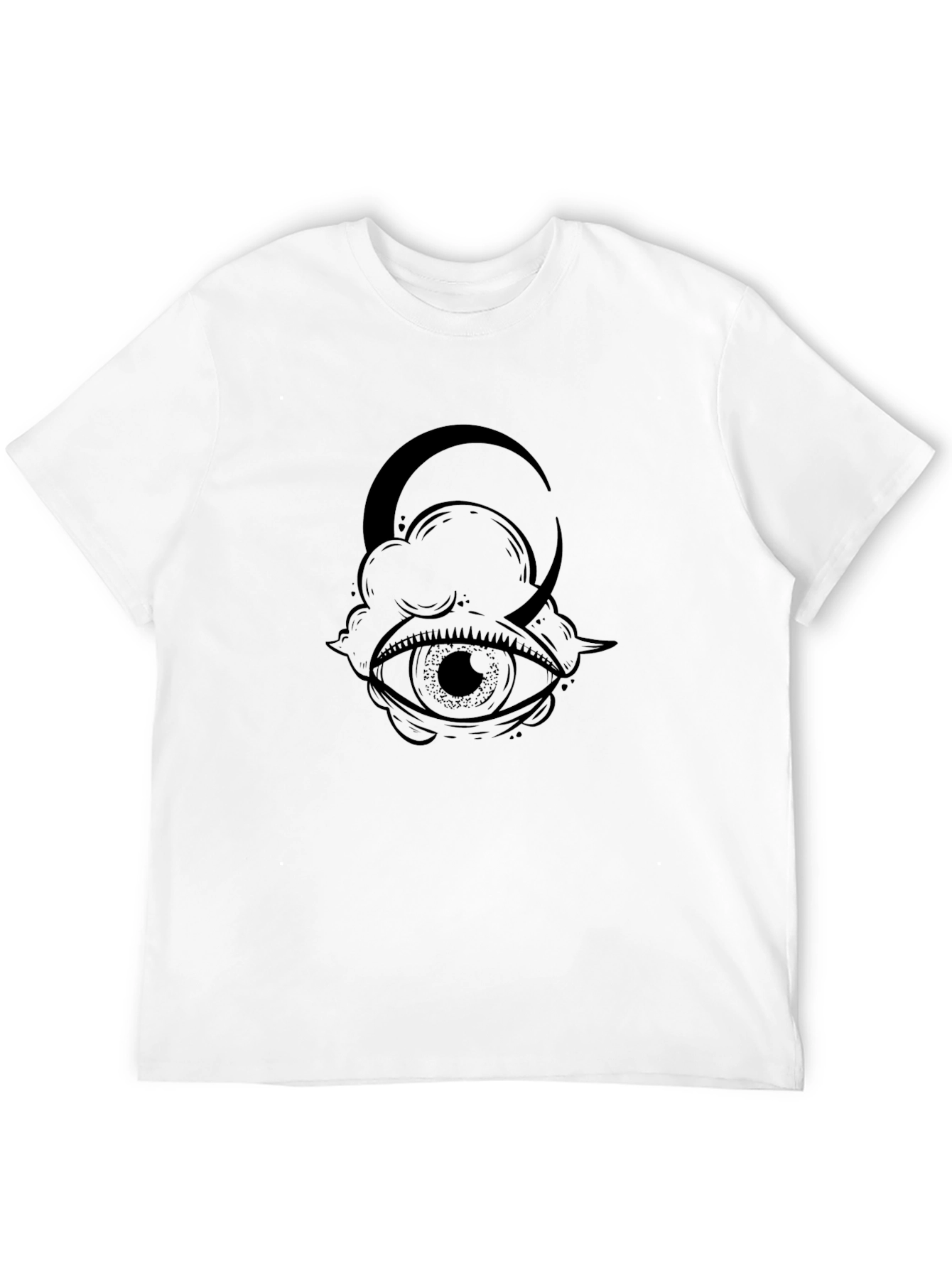 Mystic Eye Moon Graphic T-Shirt