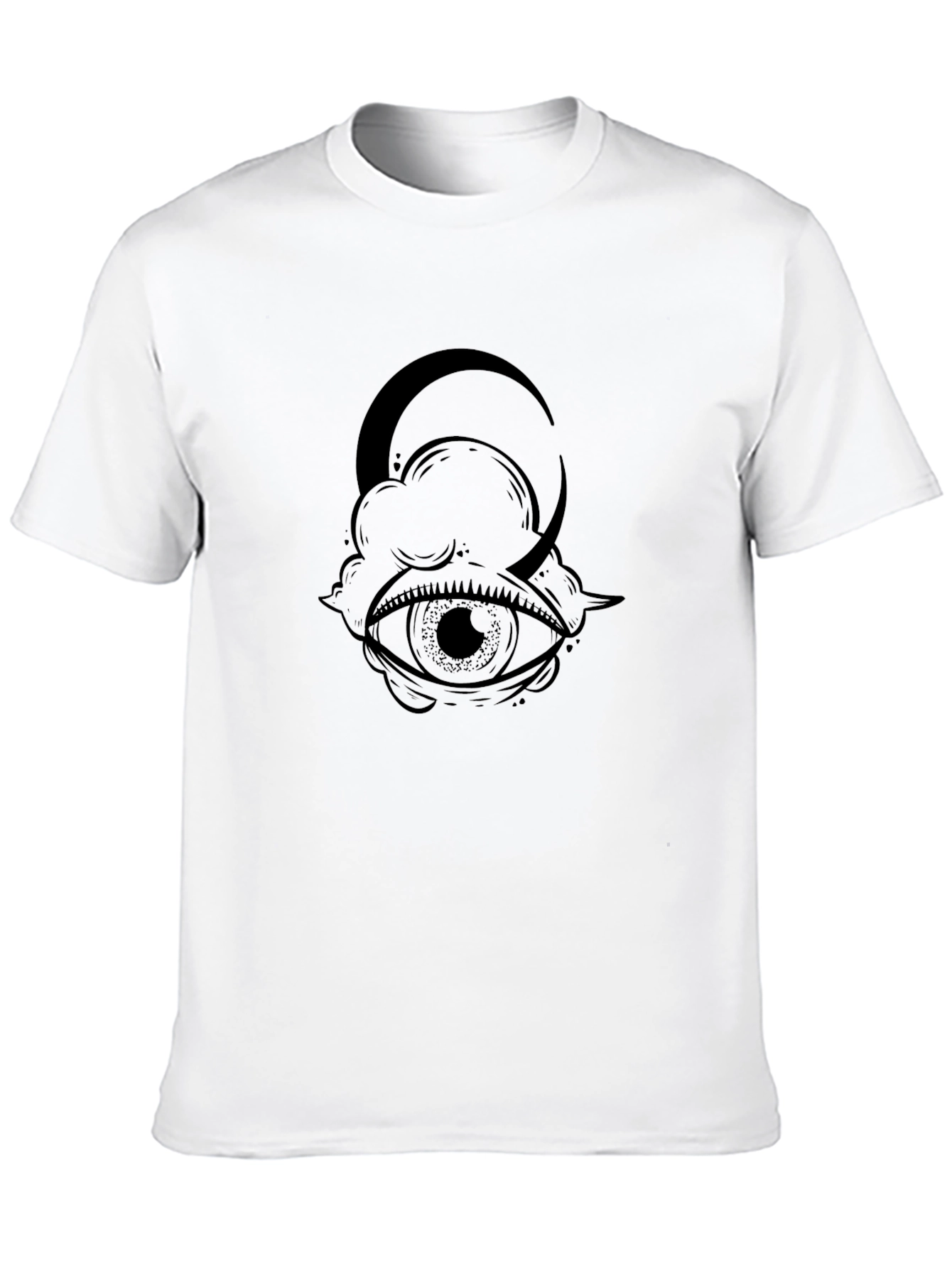 Mystic Eye Moon Graphic T-Shirt