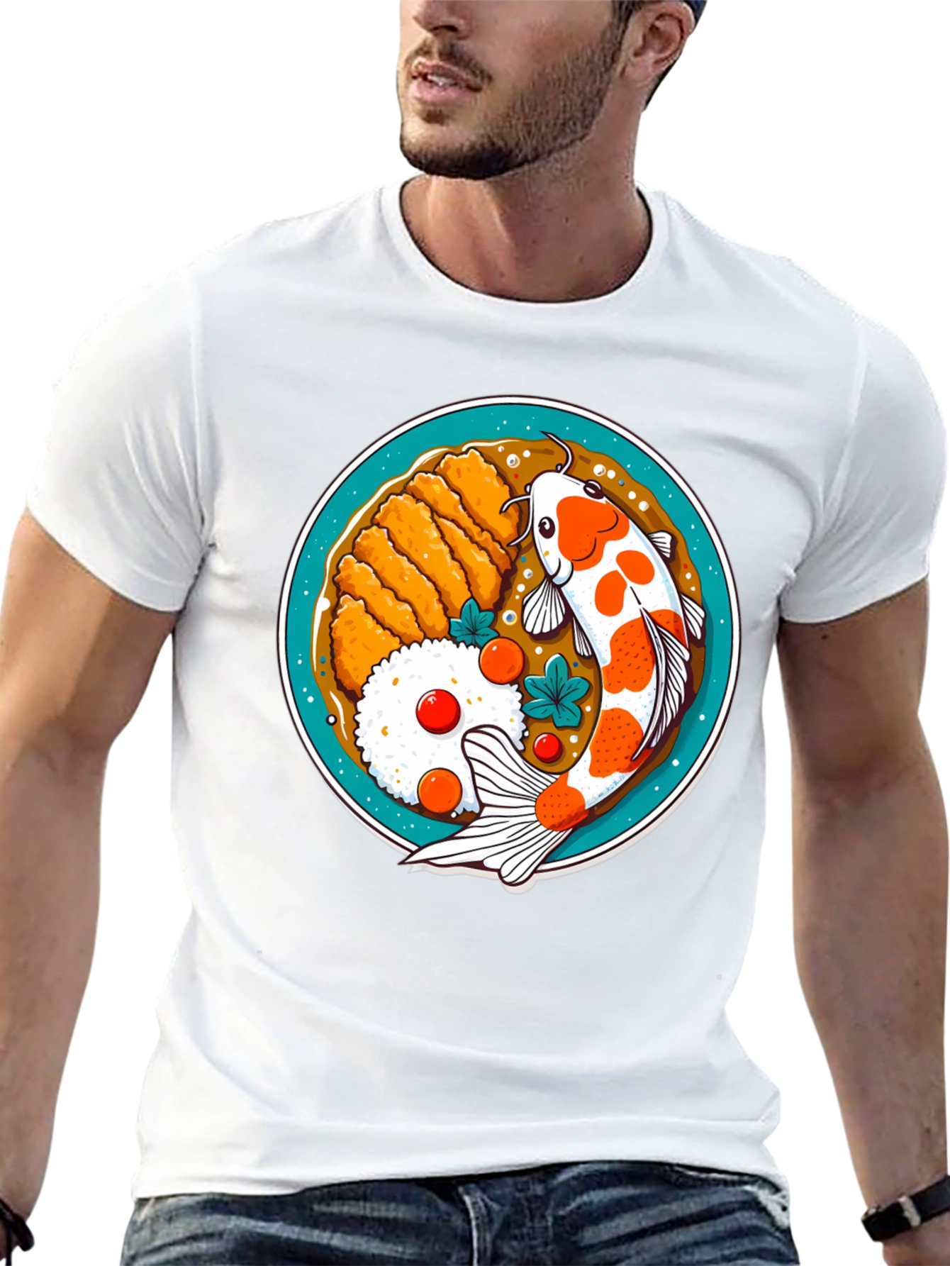 Koi Fish Ramen Graphic Tee