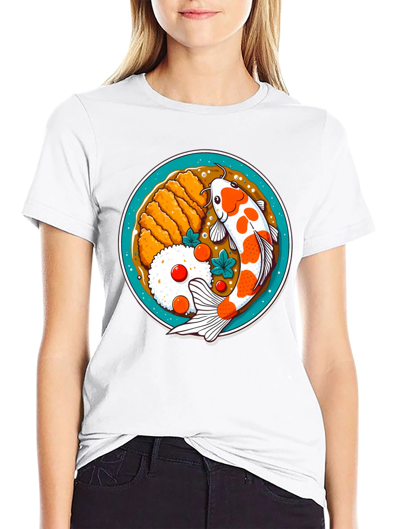 Koi Fish Ramen Graphic Tee