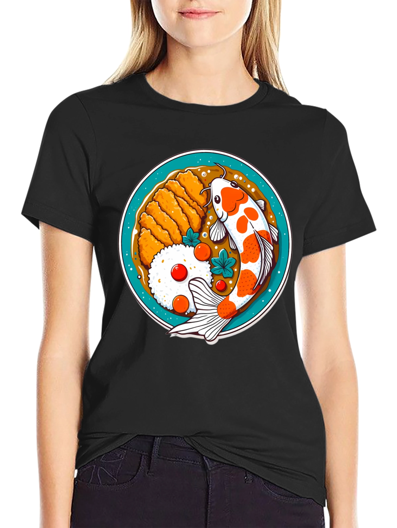 Koi Fish Ramen Graphic Tee