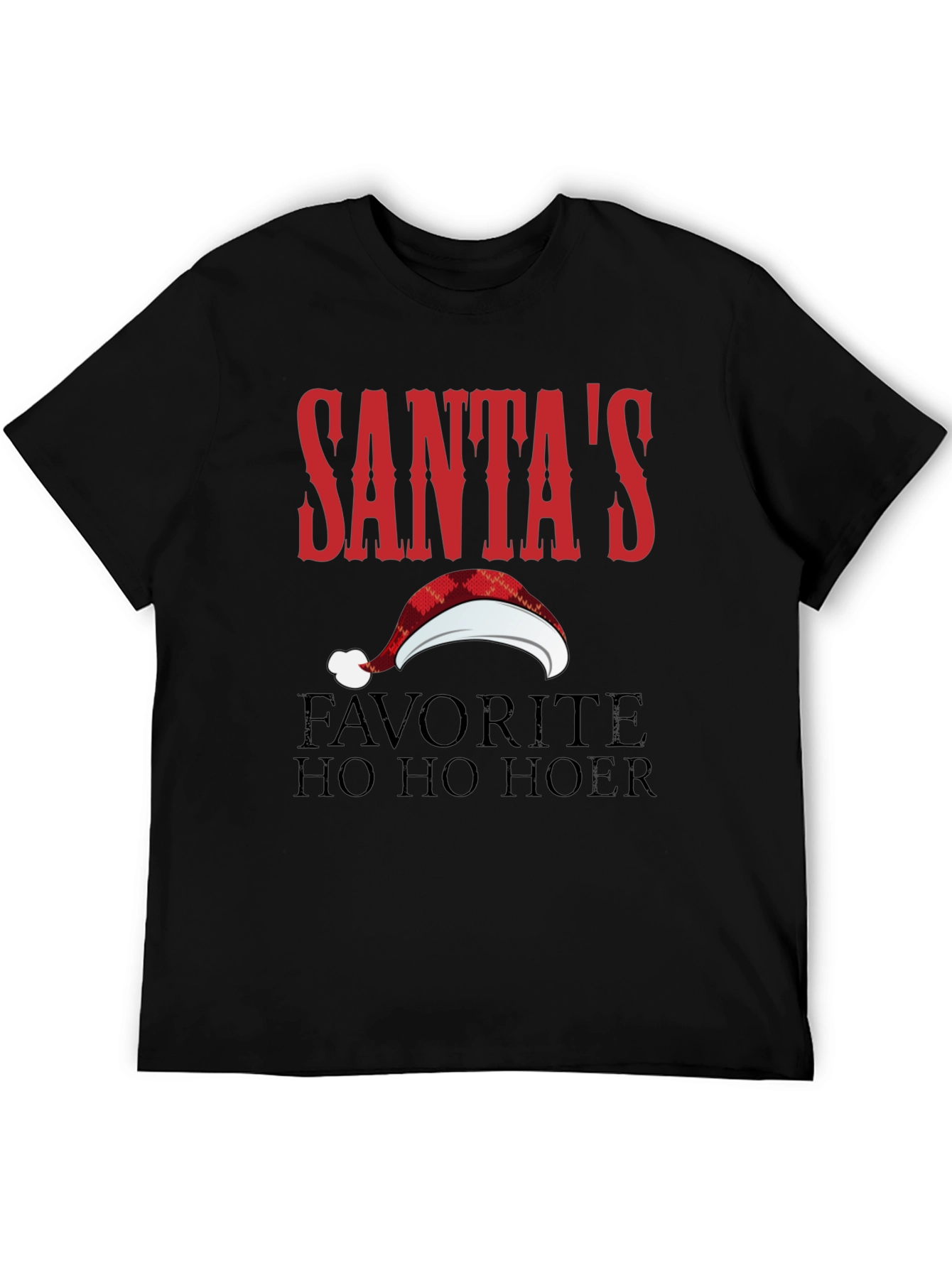 Santas Favorite T-Shirt Funny Christmas Tee