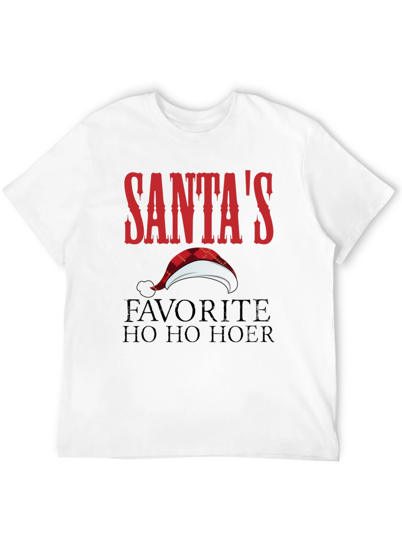 Santas Favorite T-Shirt Funny Christmas Tee