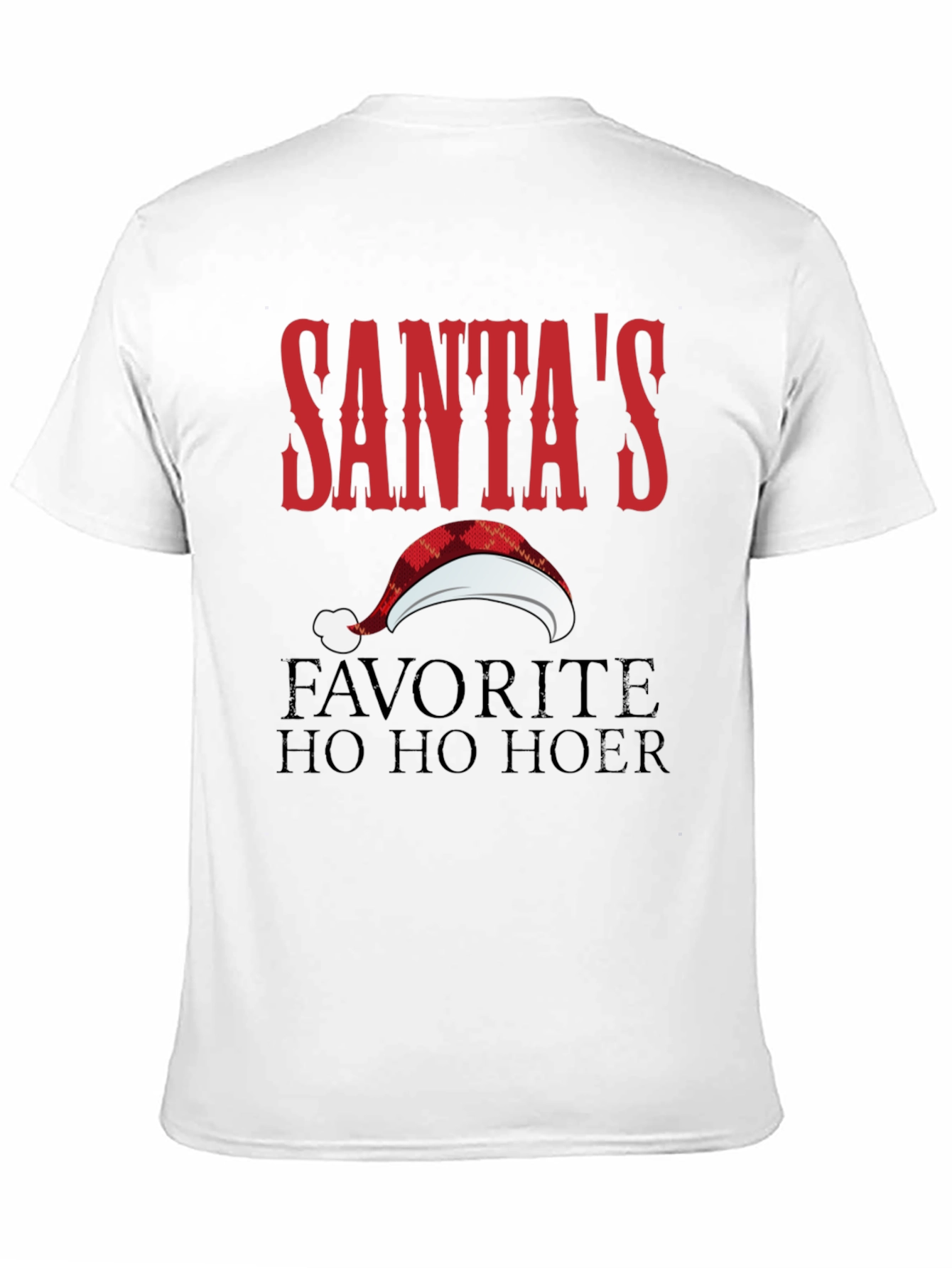 Santas Favorite T-Shirt Funny Christmas Tee