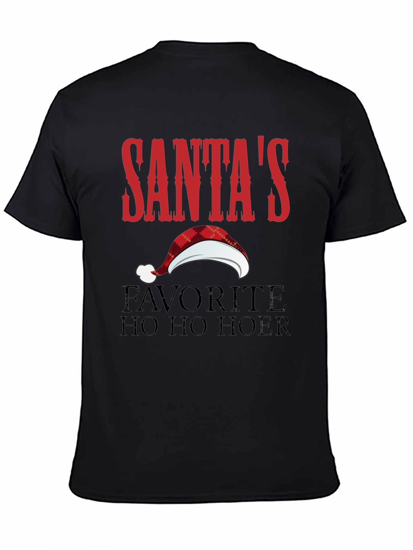 Santas Favorite T-Shirt Funny Christmas Tee