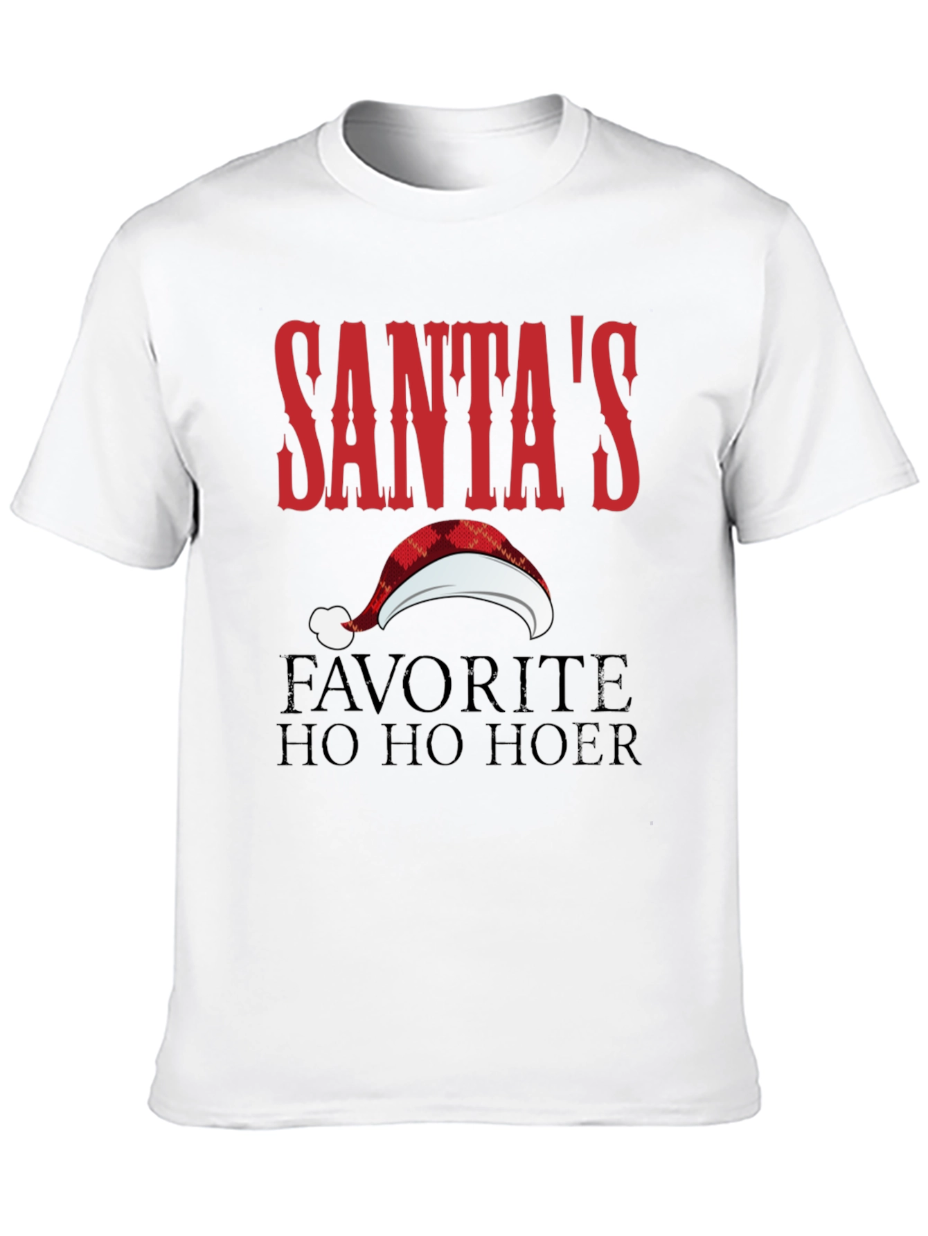 Santas Favorite T-Shirt Funny Christmas Tee