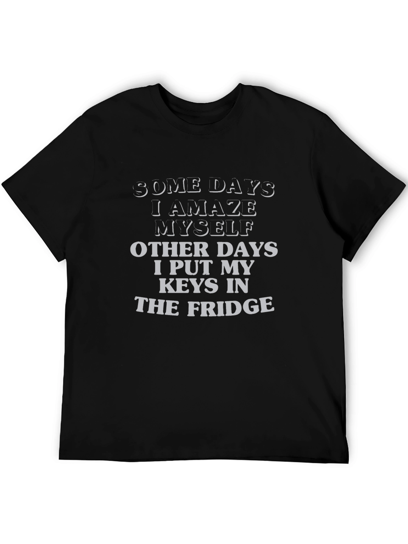 Funny Keys in Fridge Graphic Tee