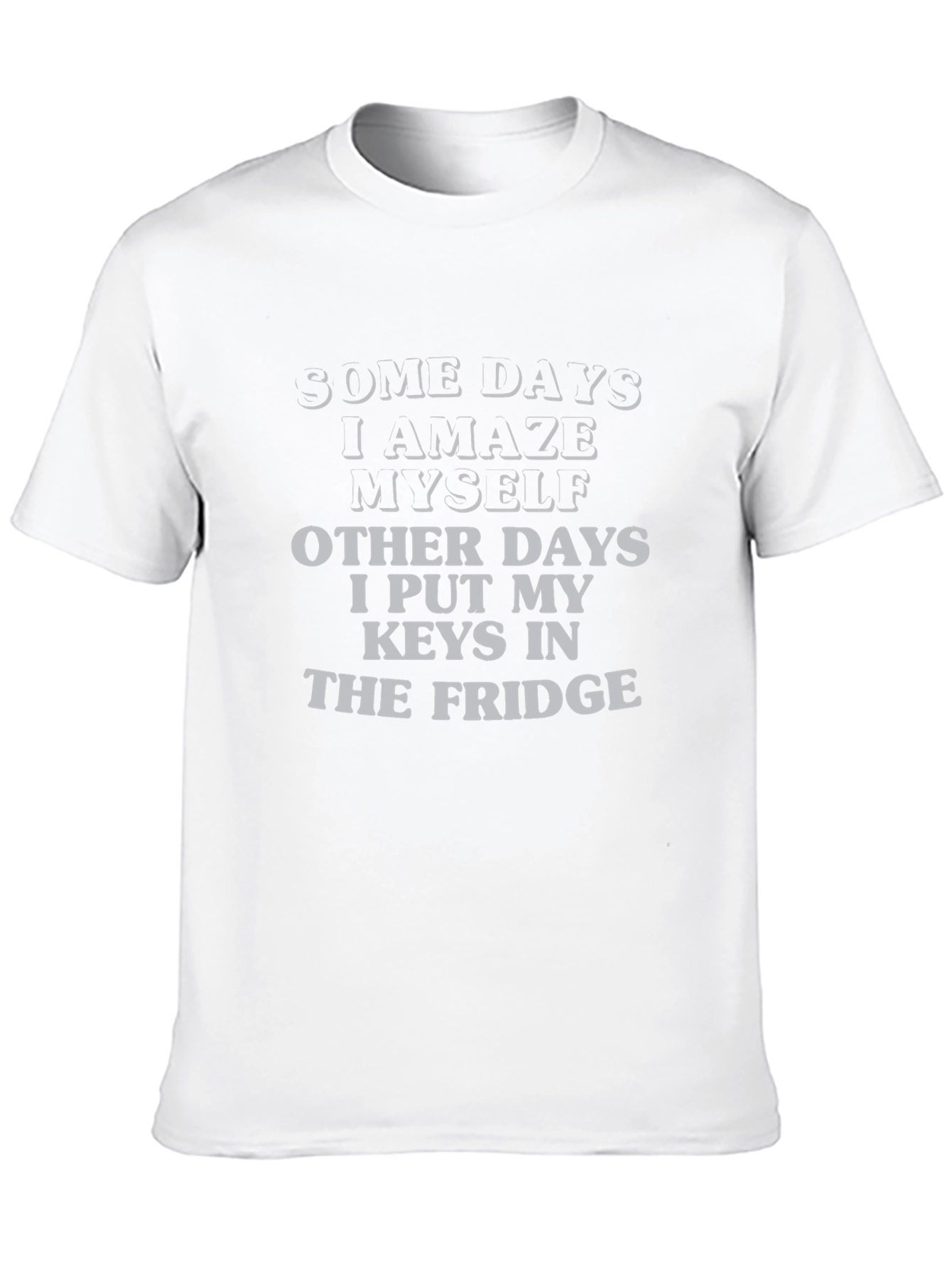 Funny Keys in Fridge Graphic Tee