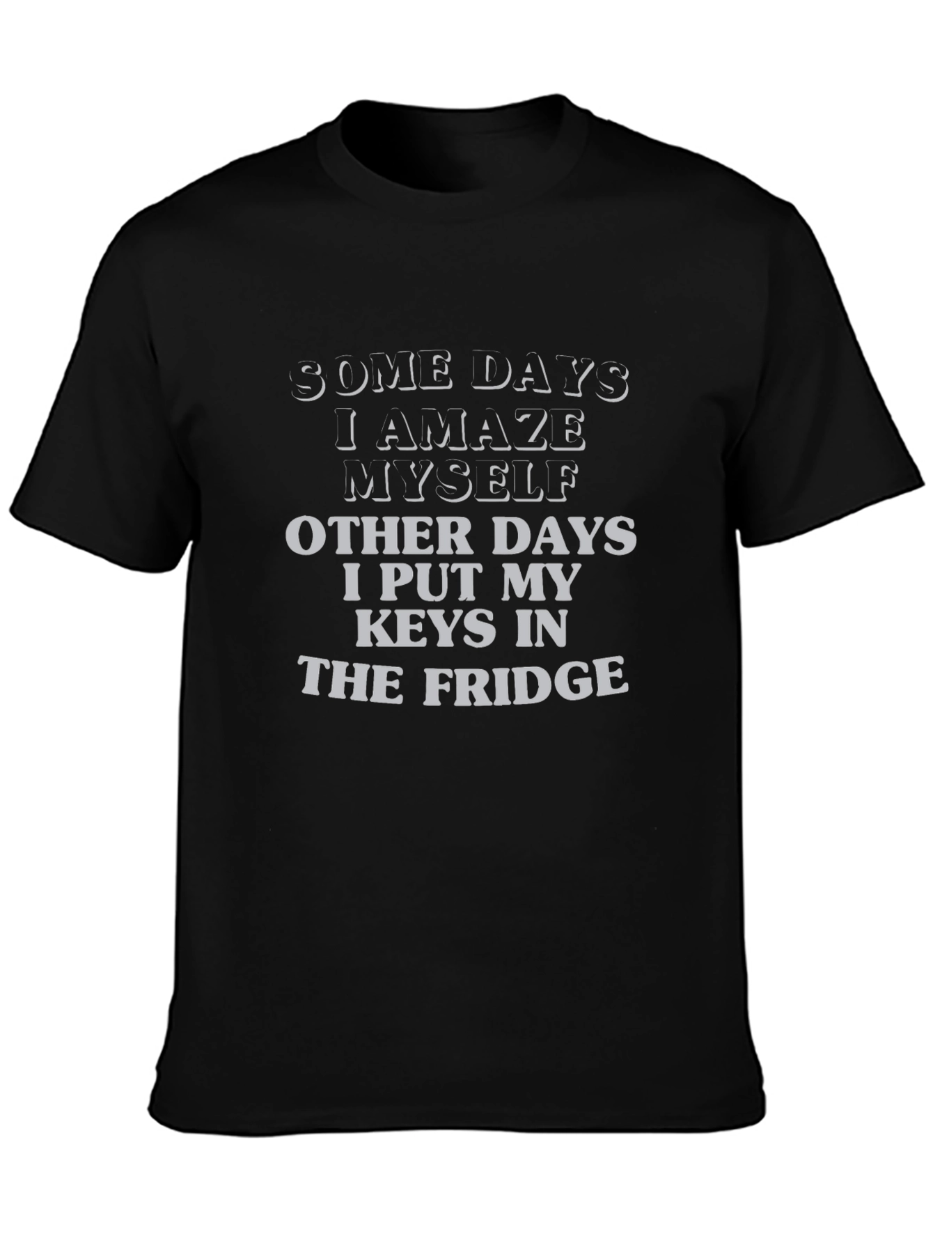 Funny Keys in Fridge Graphic Tee