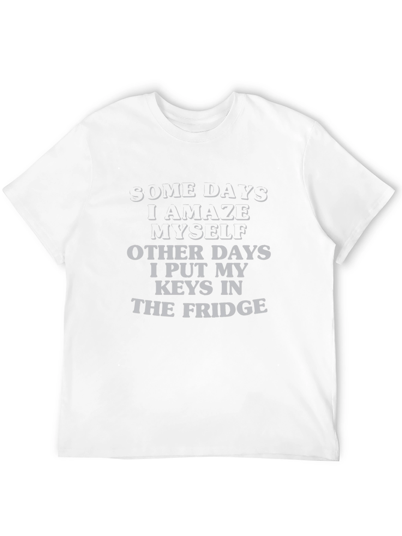 Funny Keys in Fridge Graphic Tee