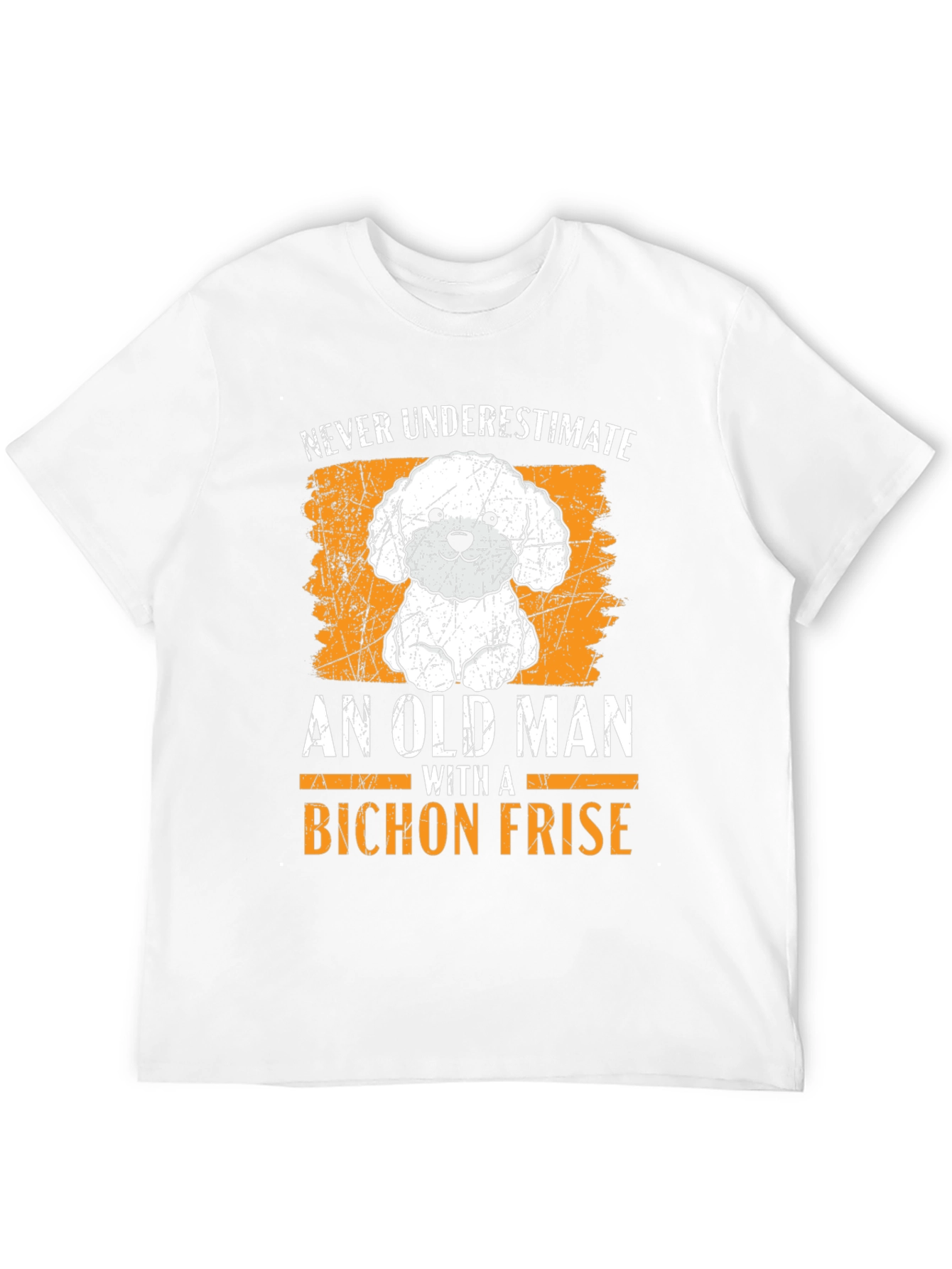 Bichon Frise Old Man T-Shirt