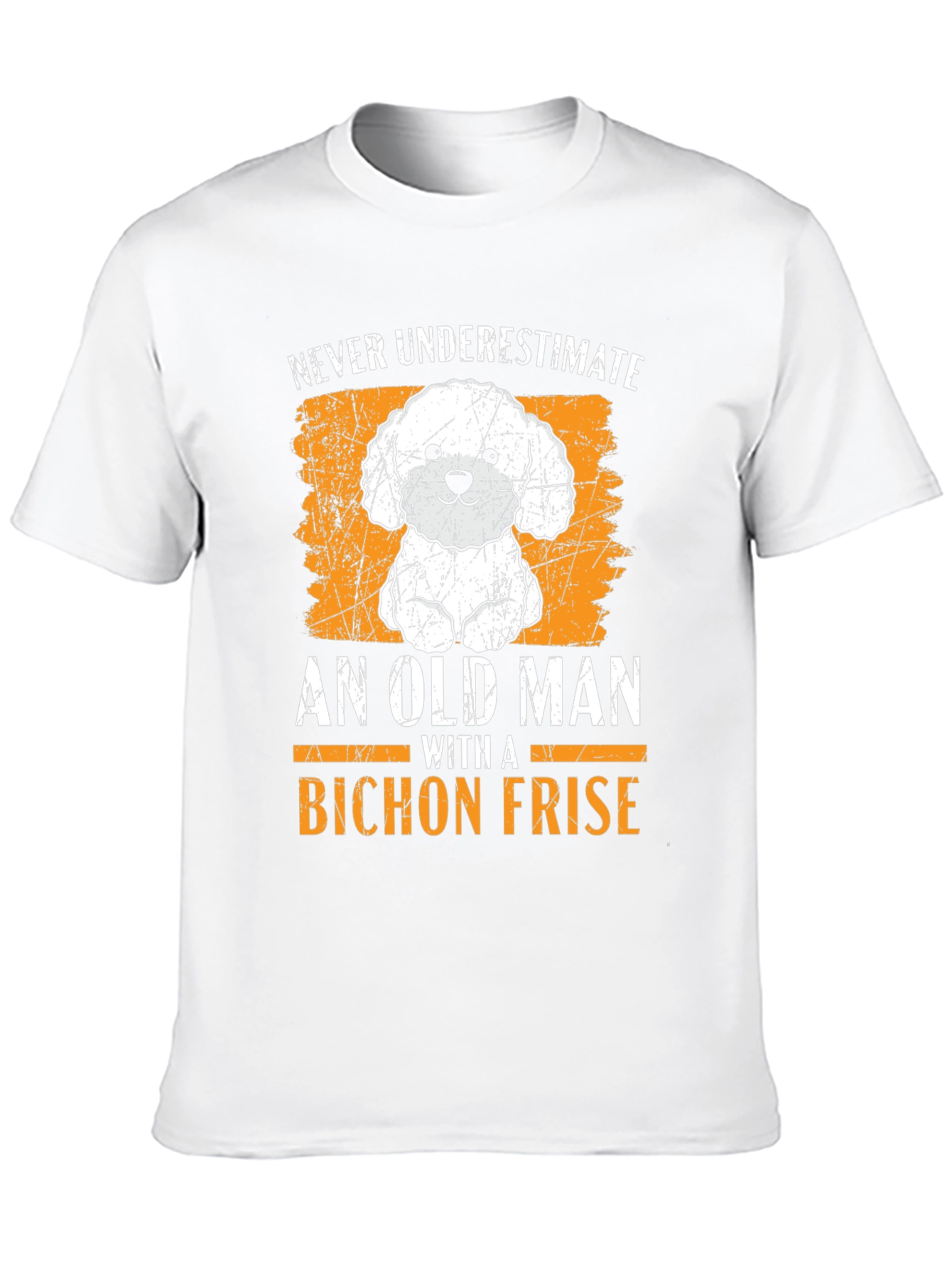 Bichon Frise Old Man T-Shirt