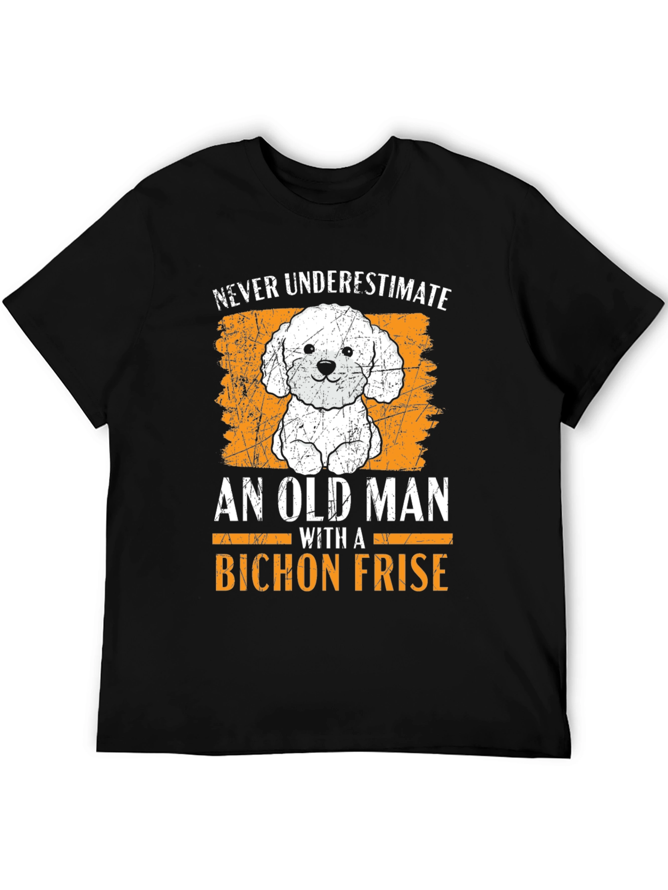Bichon Frise Old Man T-Shirt