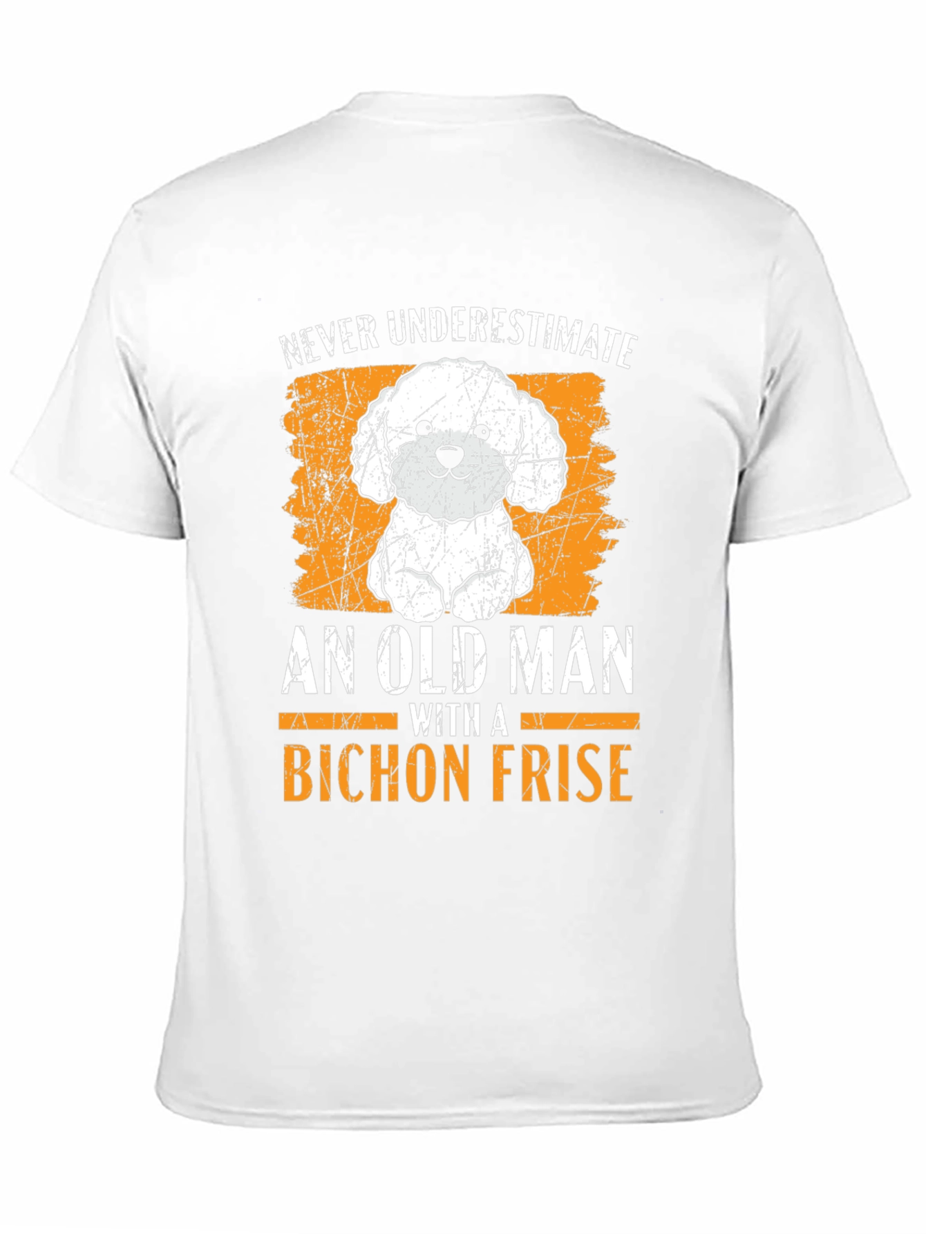 Bichon Frise Old Man T-Shirt