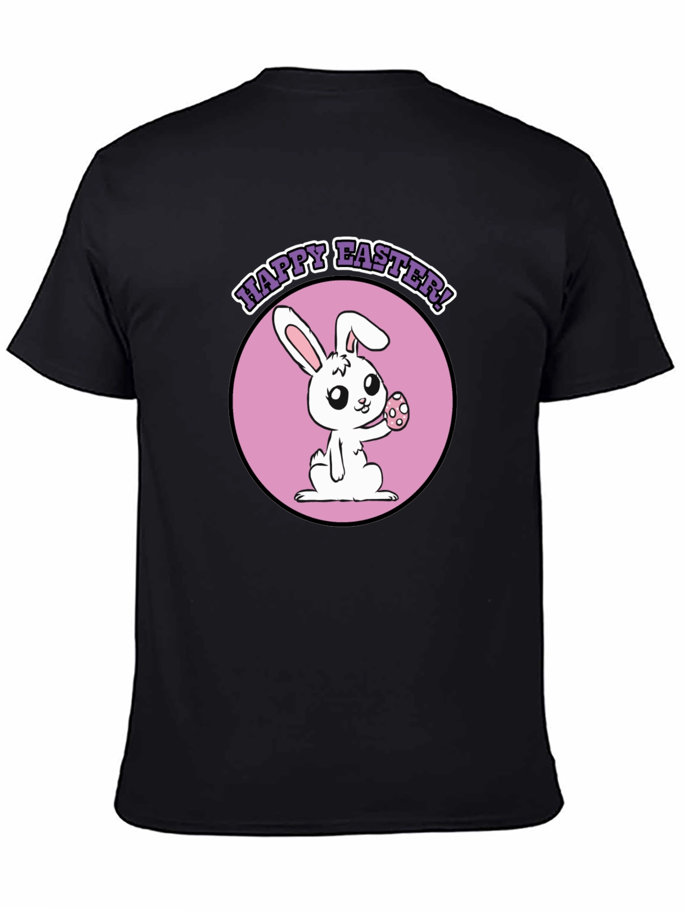 Happy Easter Bunny T-Shirt Cute Cartoon Holiday Tee