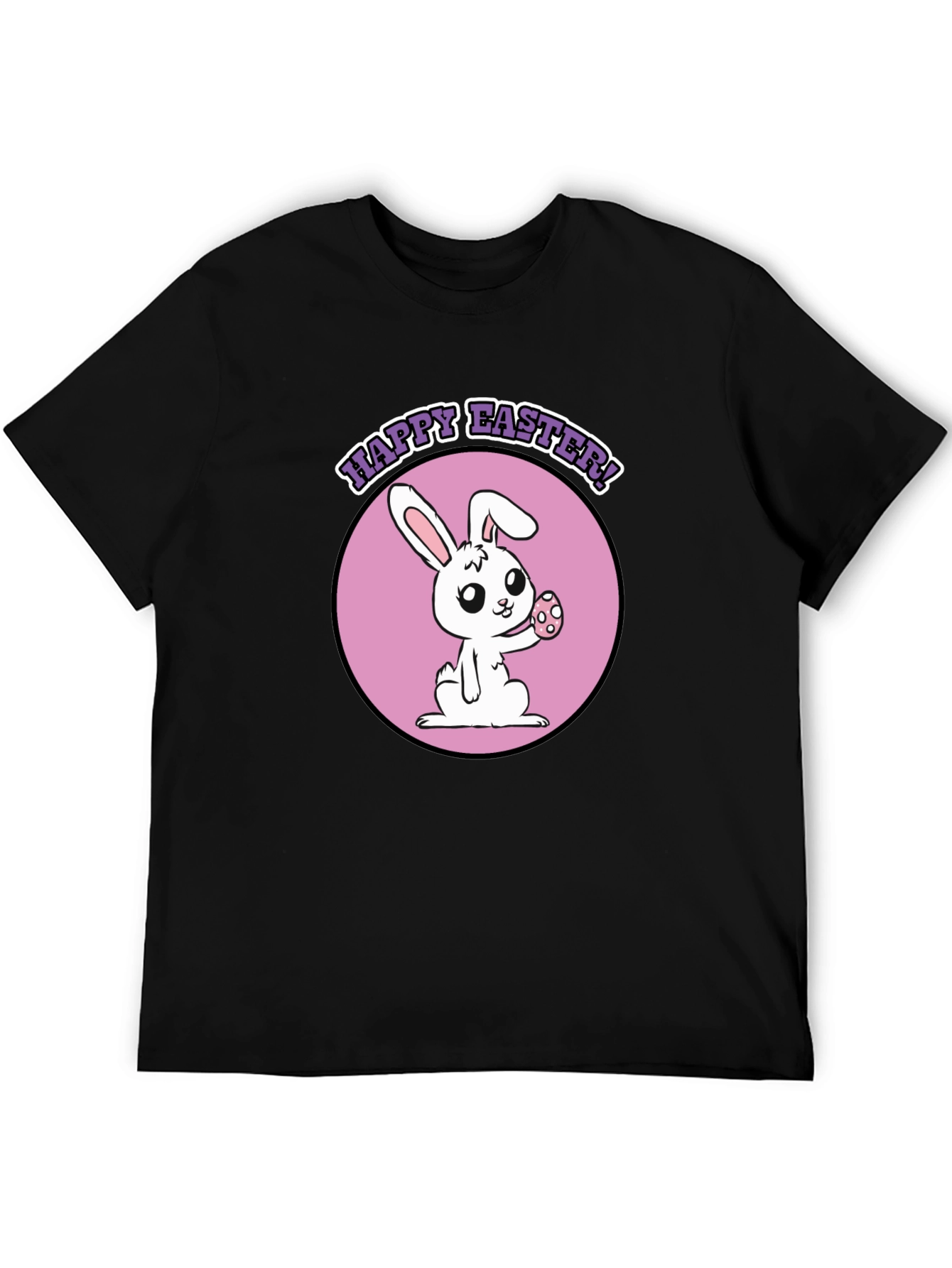 Happy Easter Bunny T-Shirt Cute Cartoon Holiday Tee