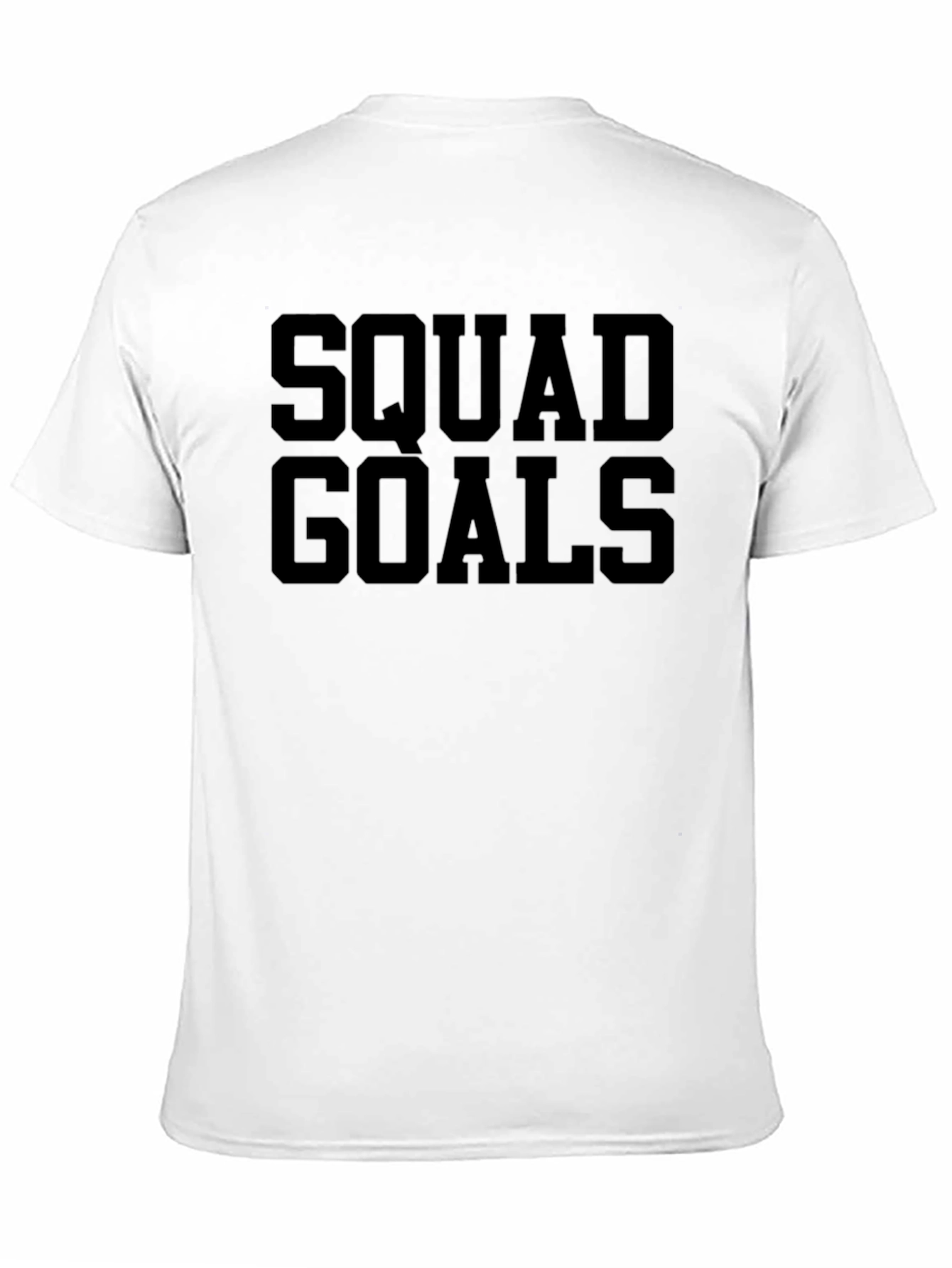 Squad Goals Graphic Tee - Black