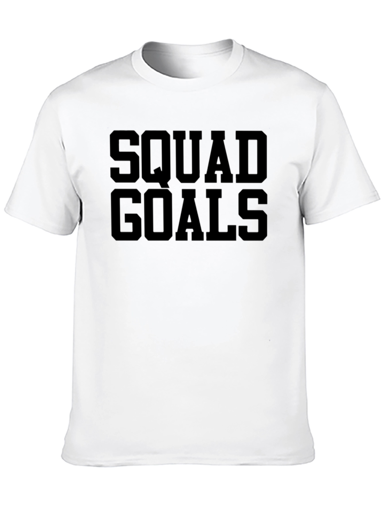Squad Goals Graphic Tee - Black