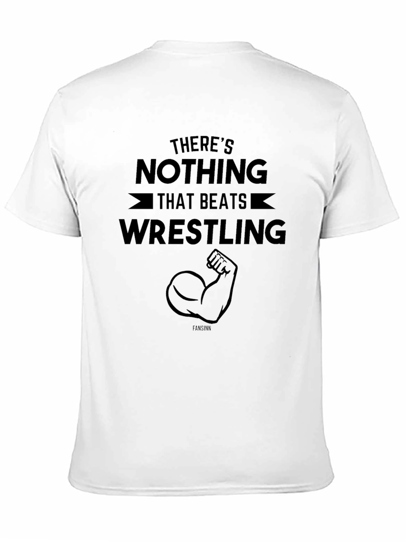 Wrestling T-Shirt - Nothing Beats Wrestling Graphic Tee