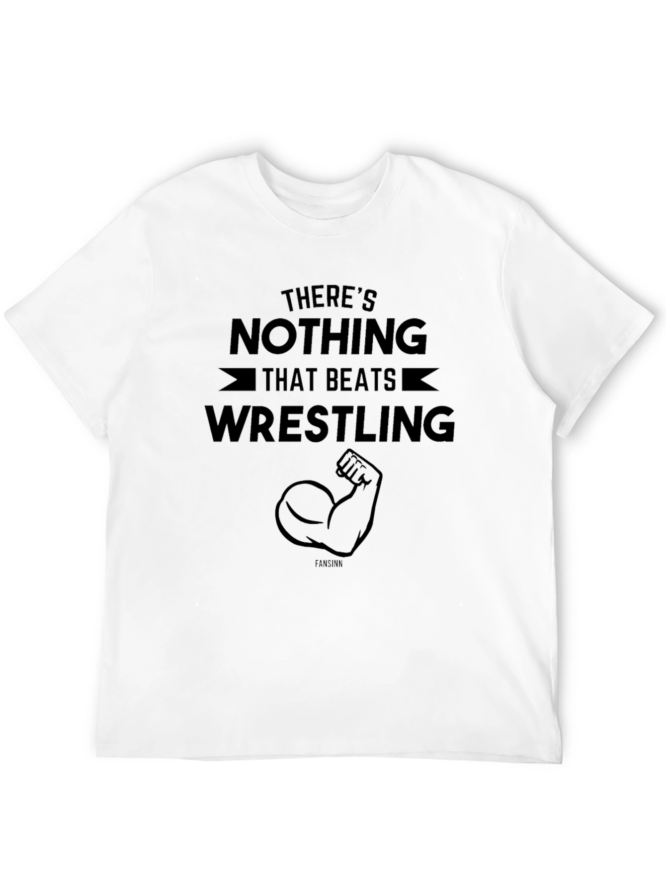 Wrestling T-Shirt - Nothing Beats Wrestling Graphic Tee