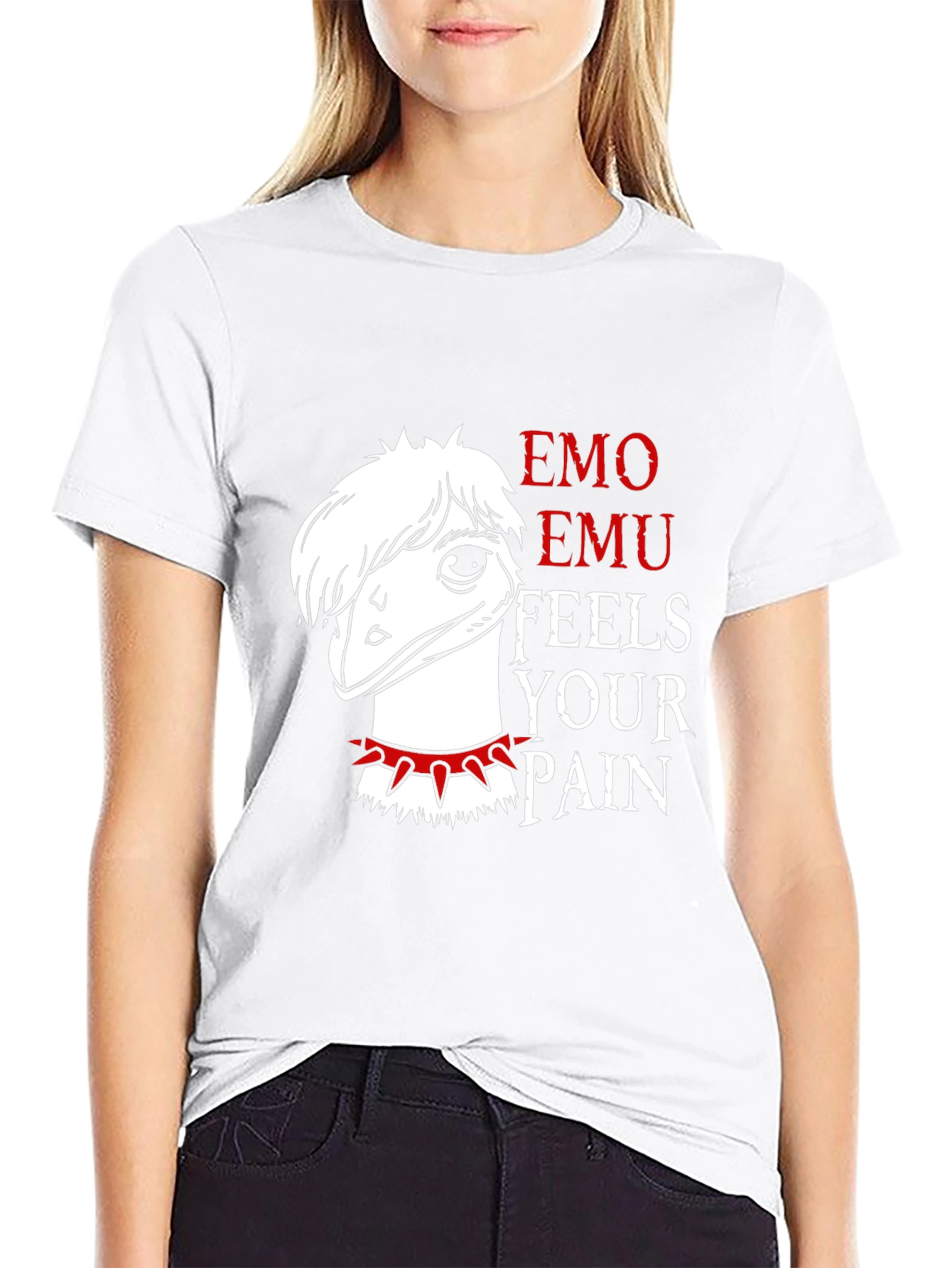 Emo Emu Feels Your Pain T-Shirt