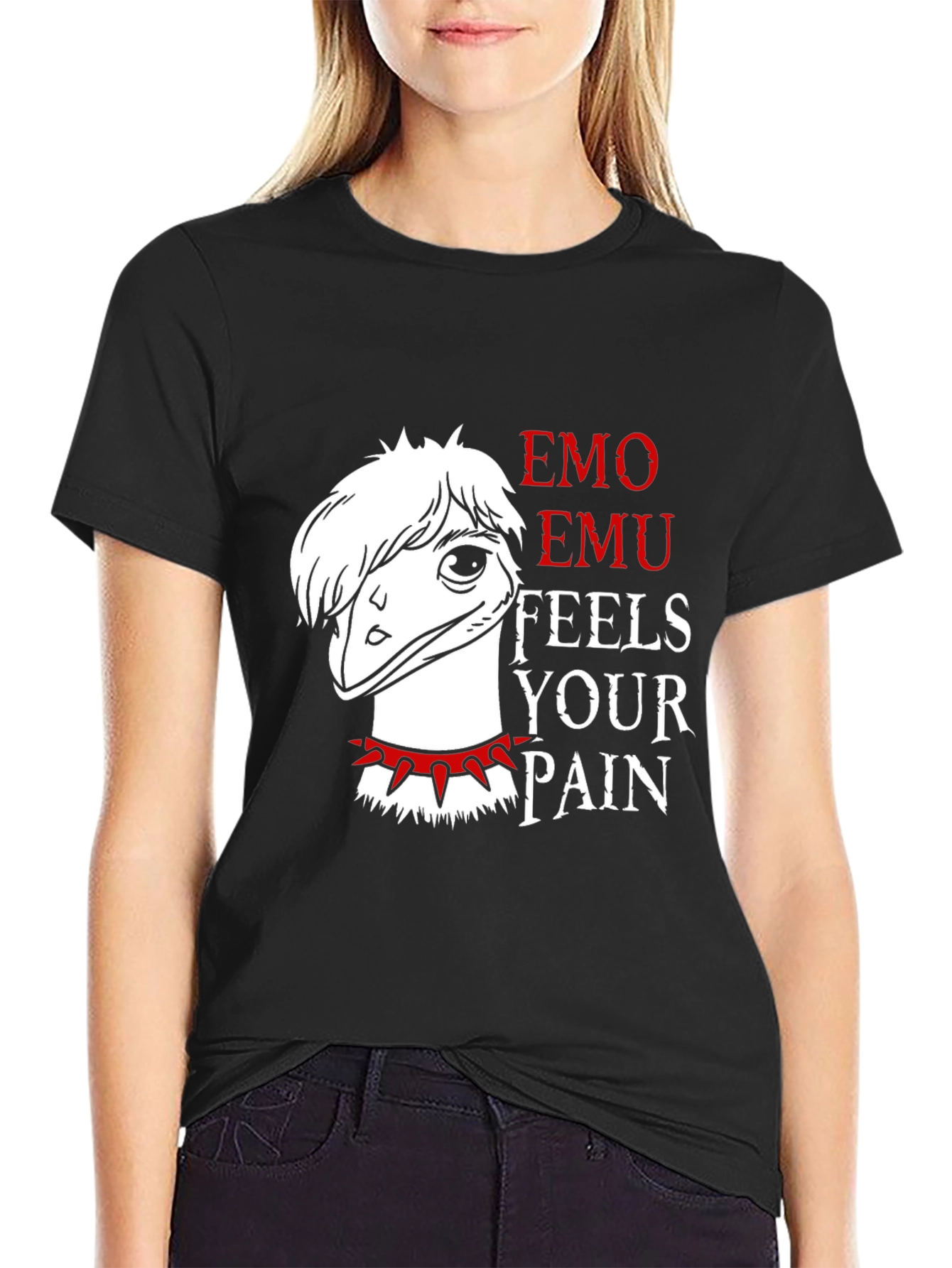 Emo Emu Feels Your Pain T-Shirt