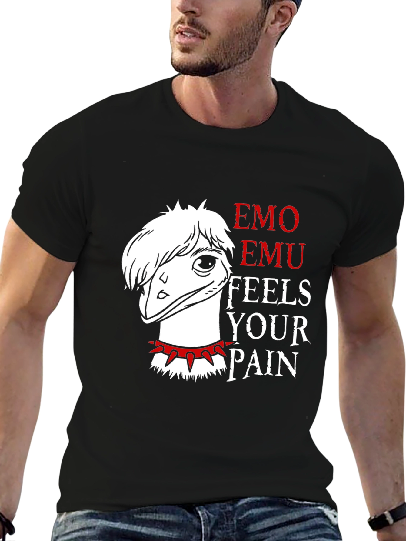 Emo Emu Feels Your Pain T-Shirt