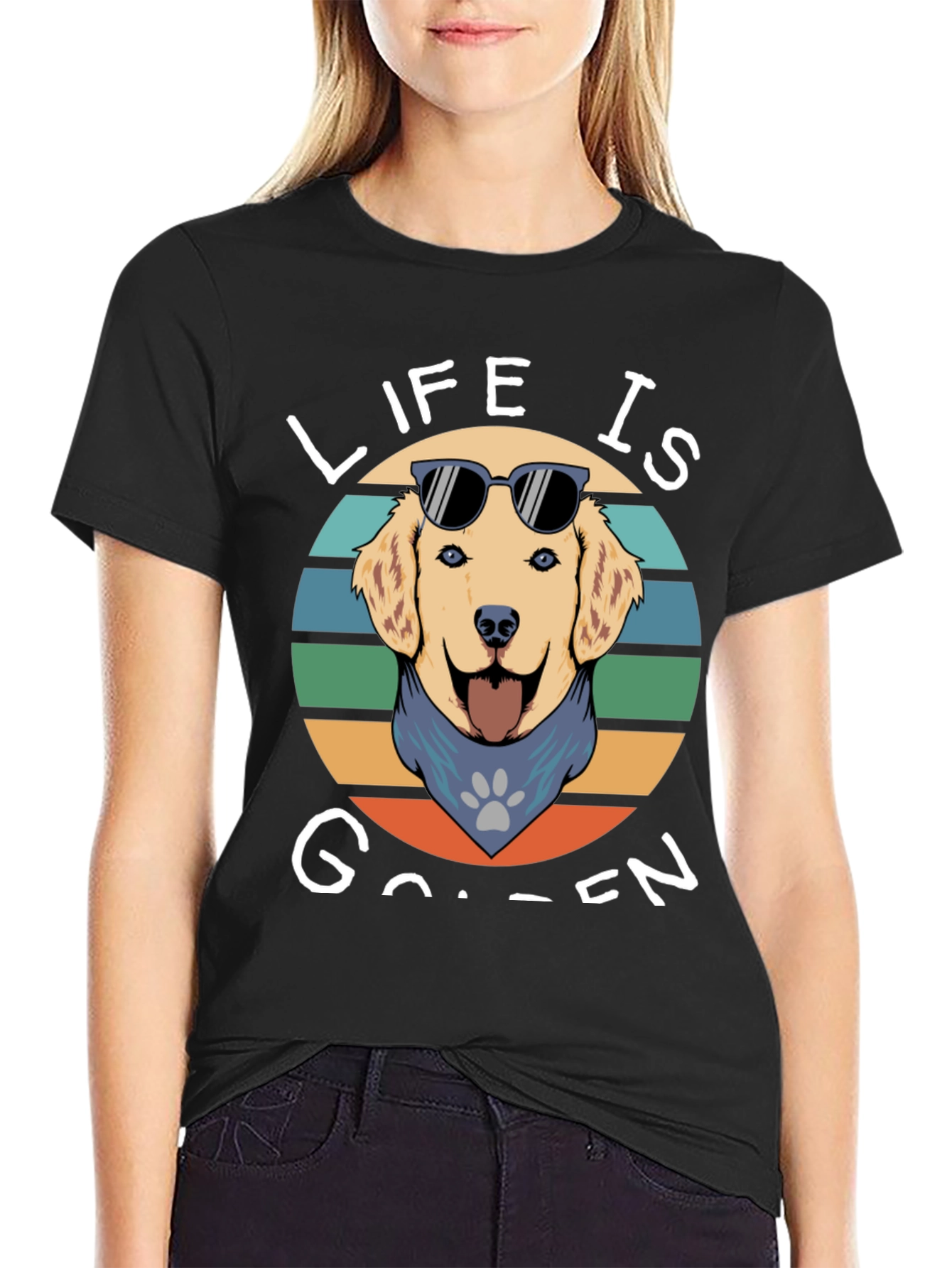 Life is Golden Dog T-Shirt