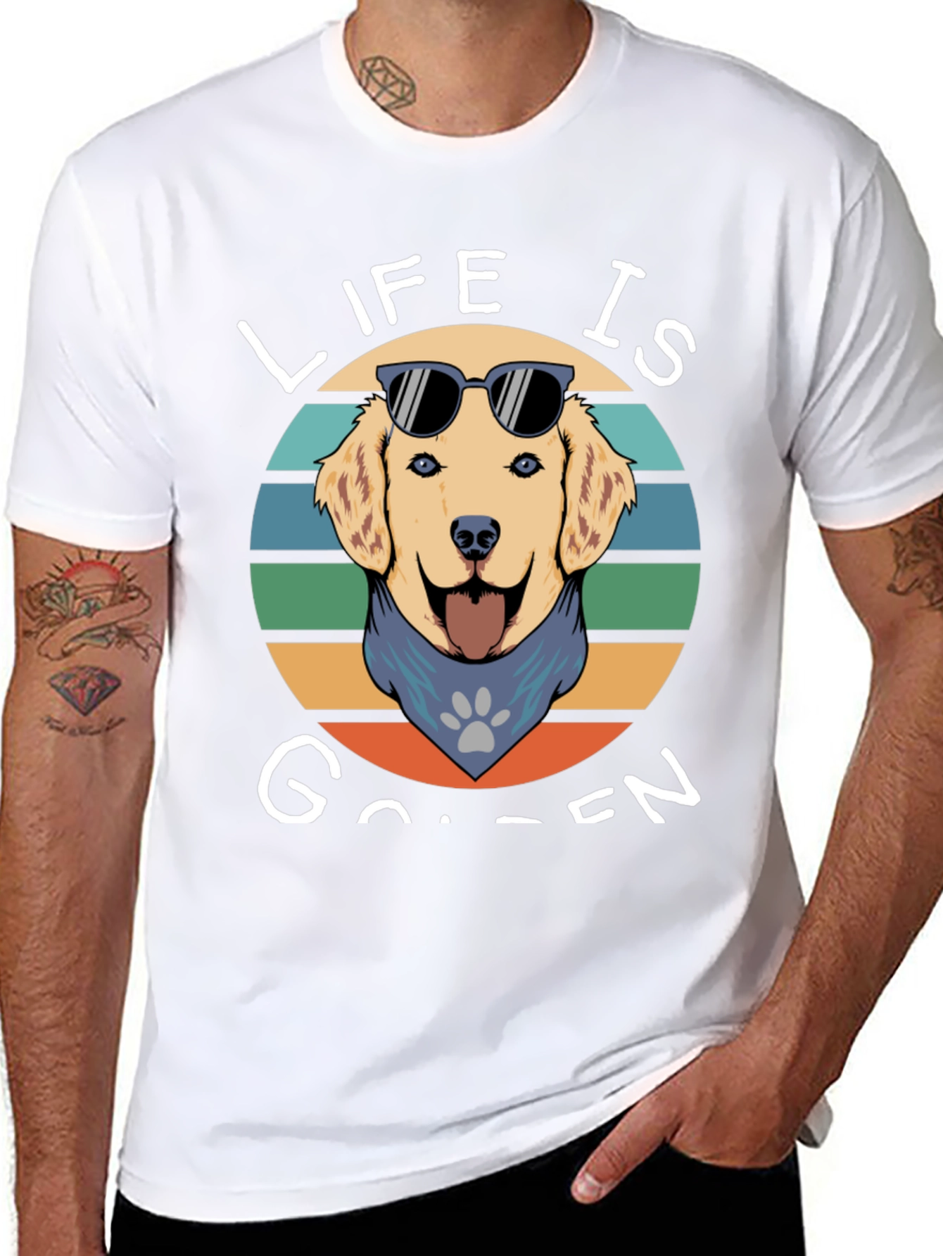 Life is Golden Dog T-Shirt