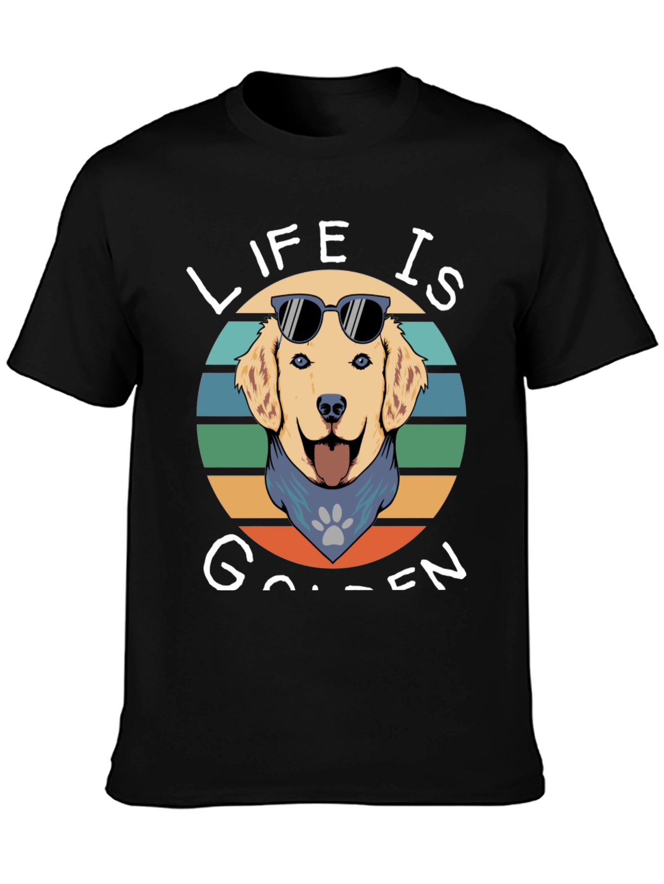 Life is Golden Dog T-Shirt