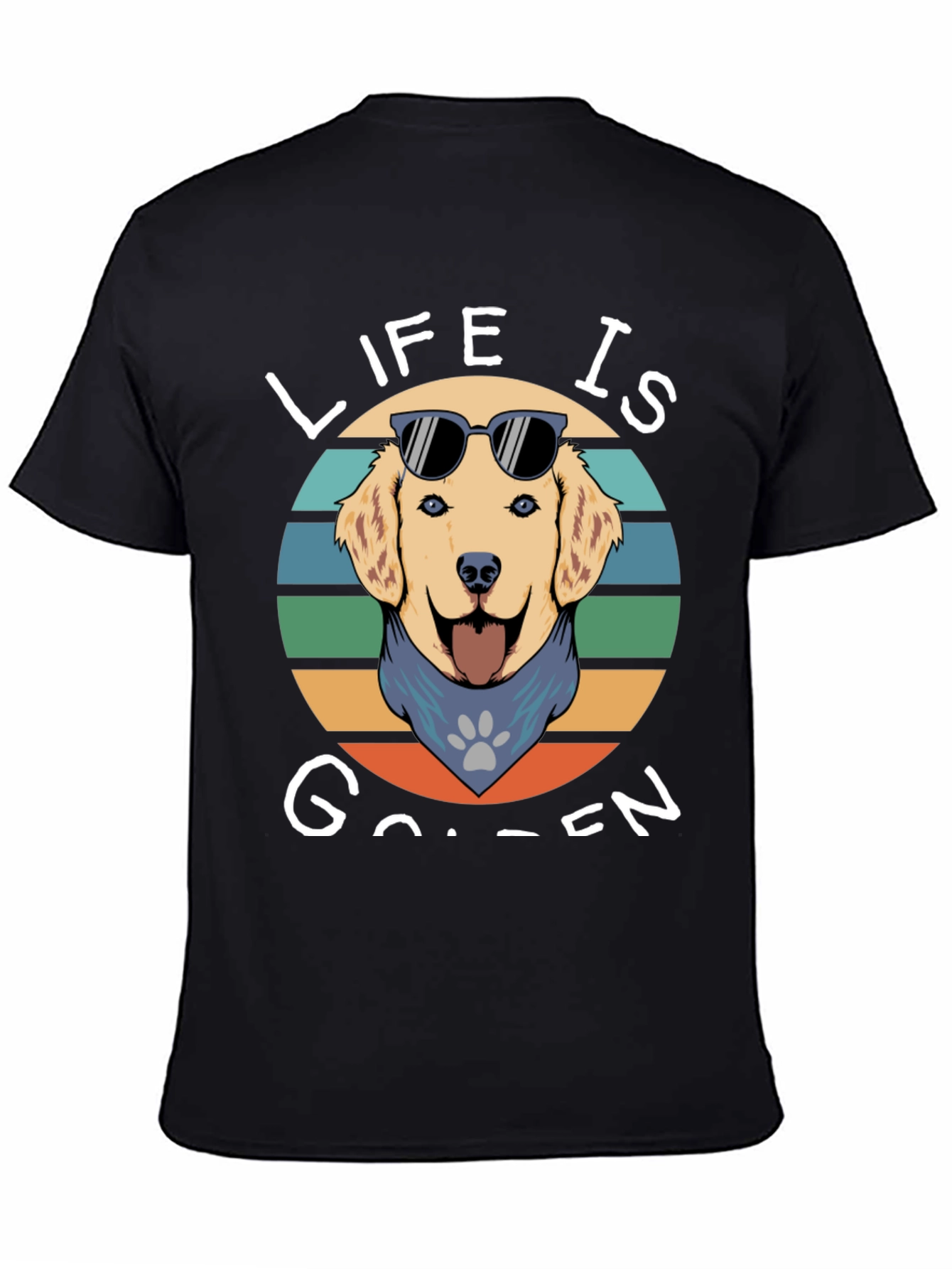 Life is Golden Dog T-Shirt