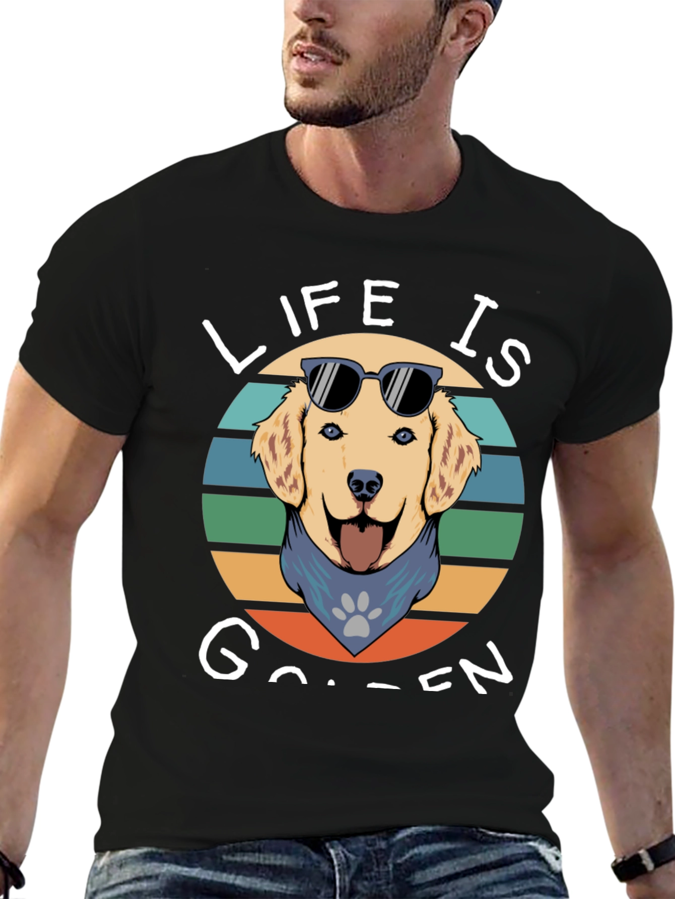 Life is Golden Dog T-Shirt
