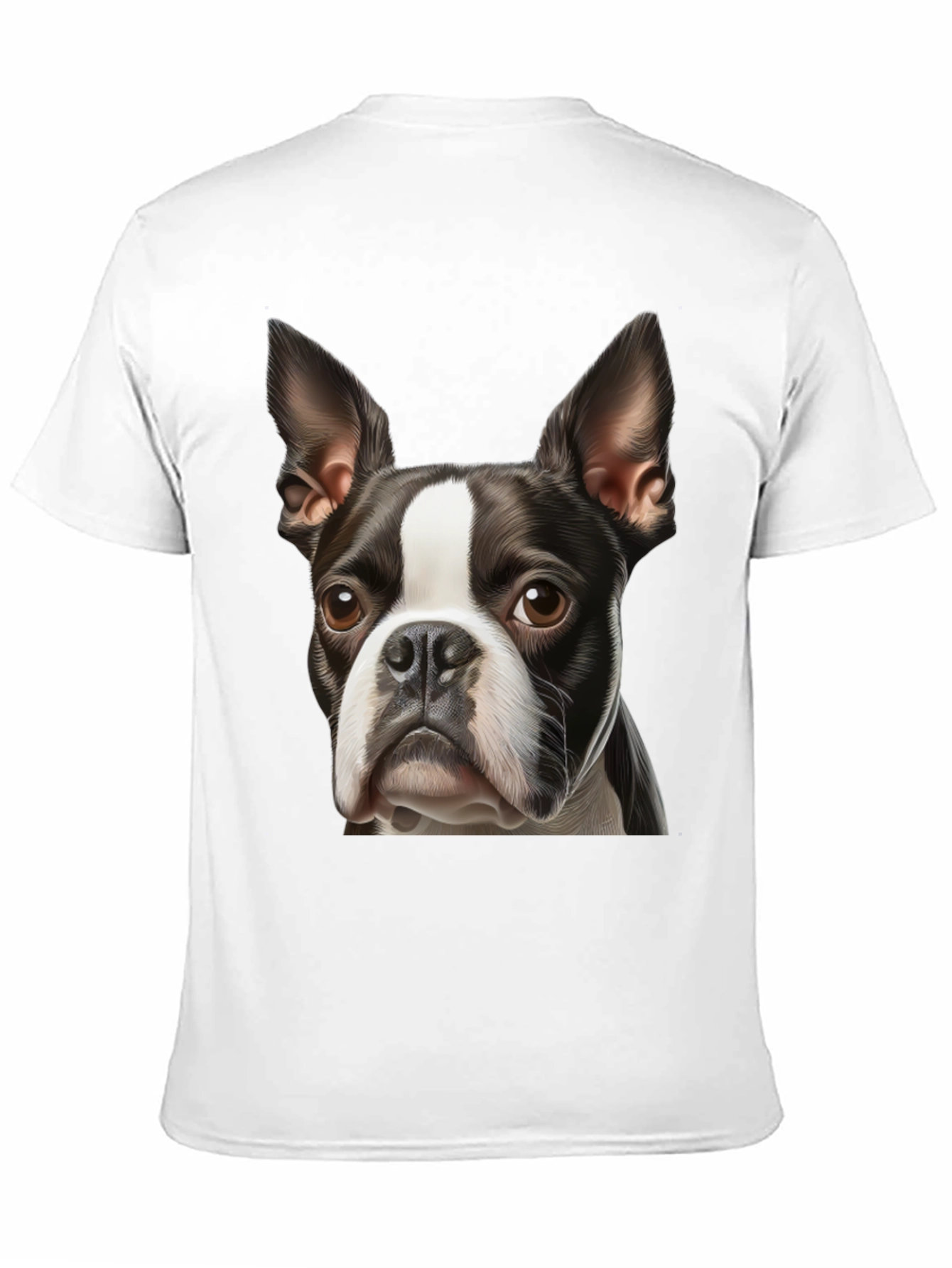 Boston Terrier Graphic Tee - Black