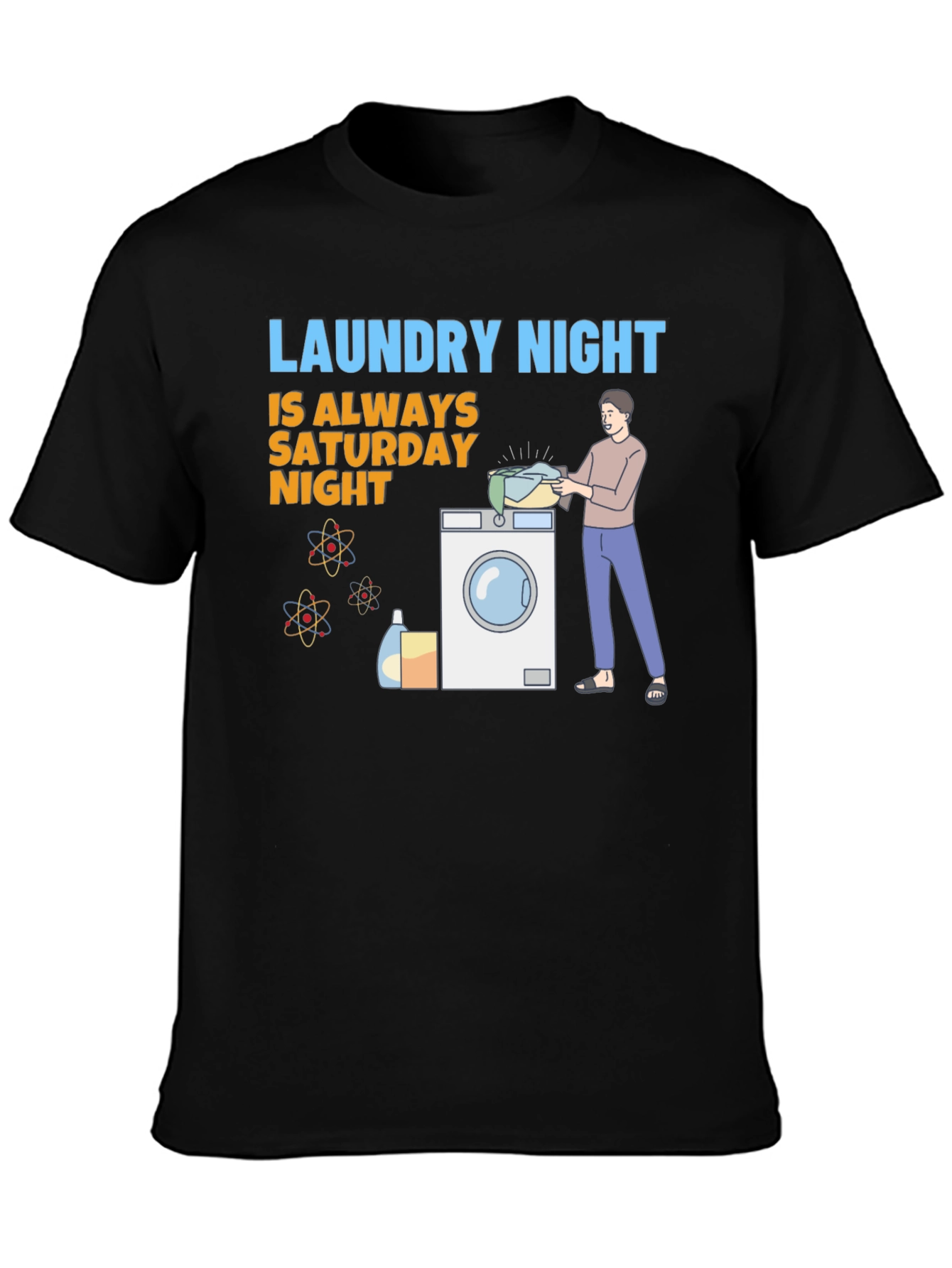 Laundry Night Saturday Graphic Tee