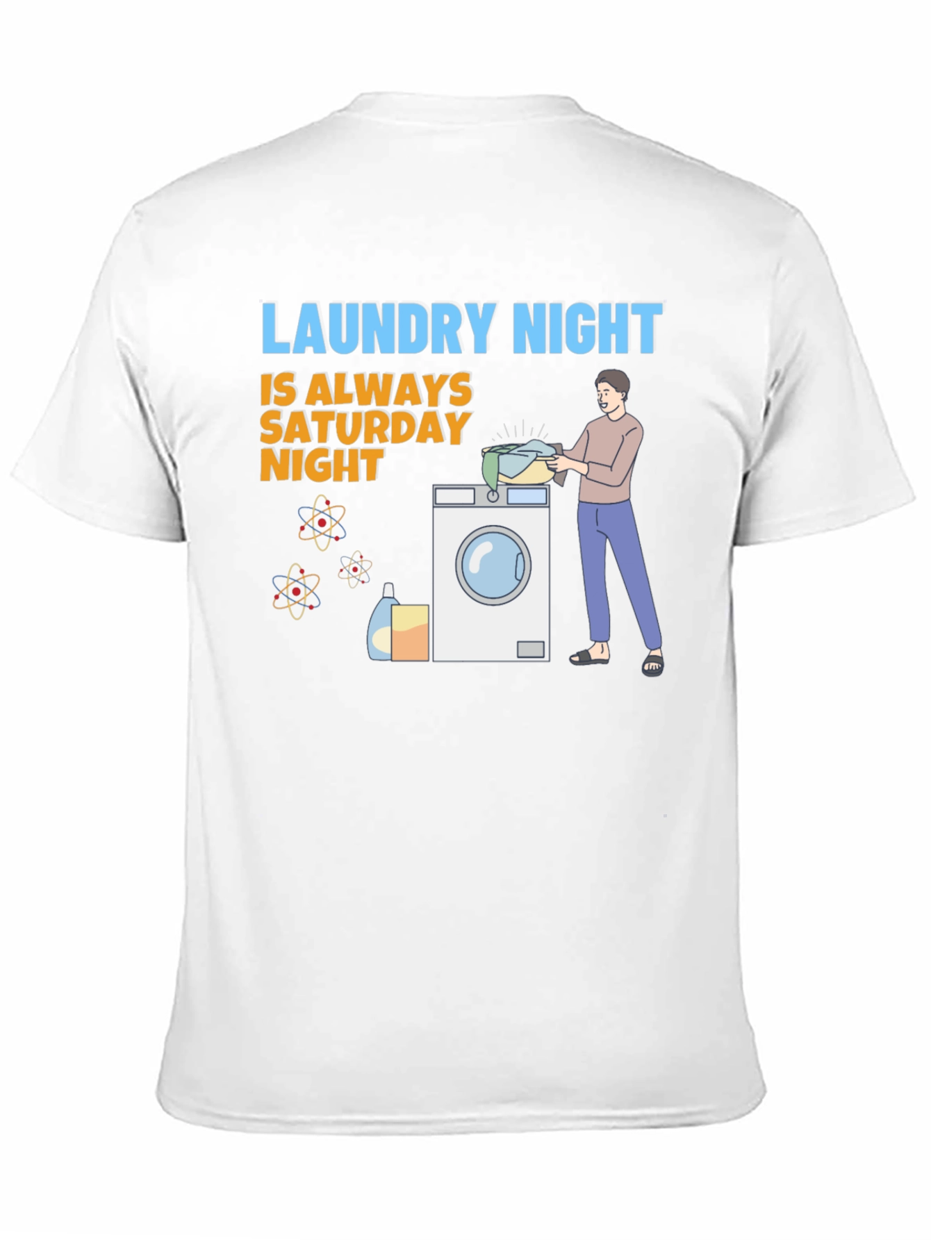 Laundry Night Saturday Graphic Tee