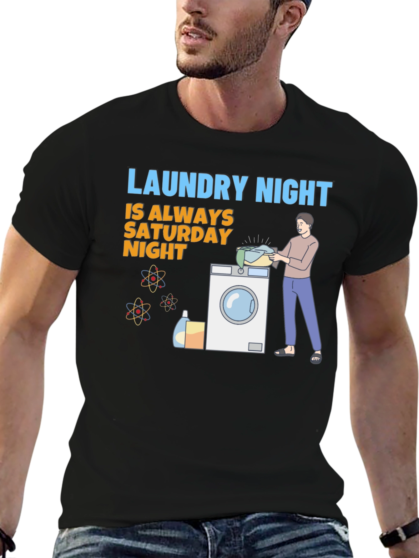 Laundry Night Saturday Graphic Tee