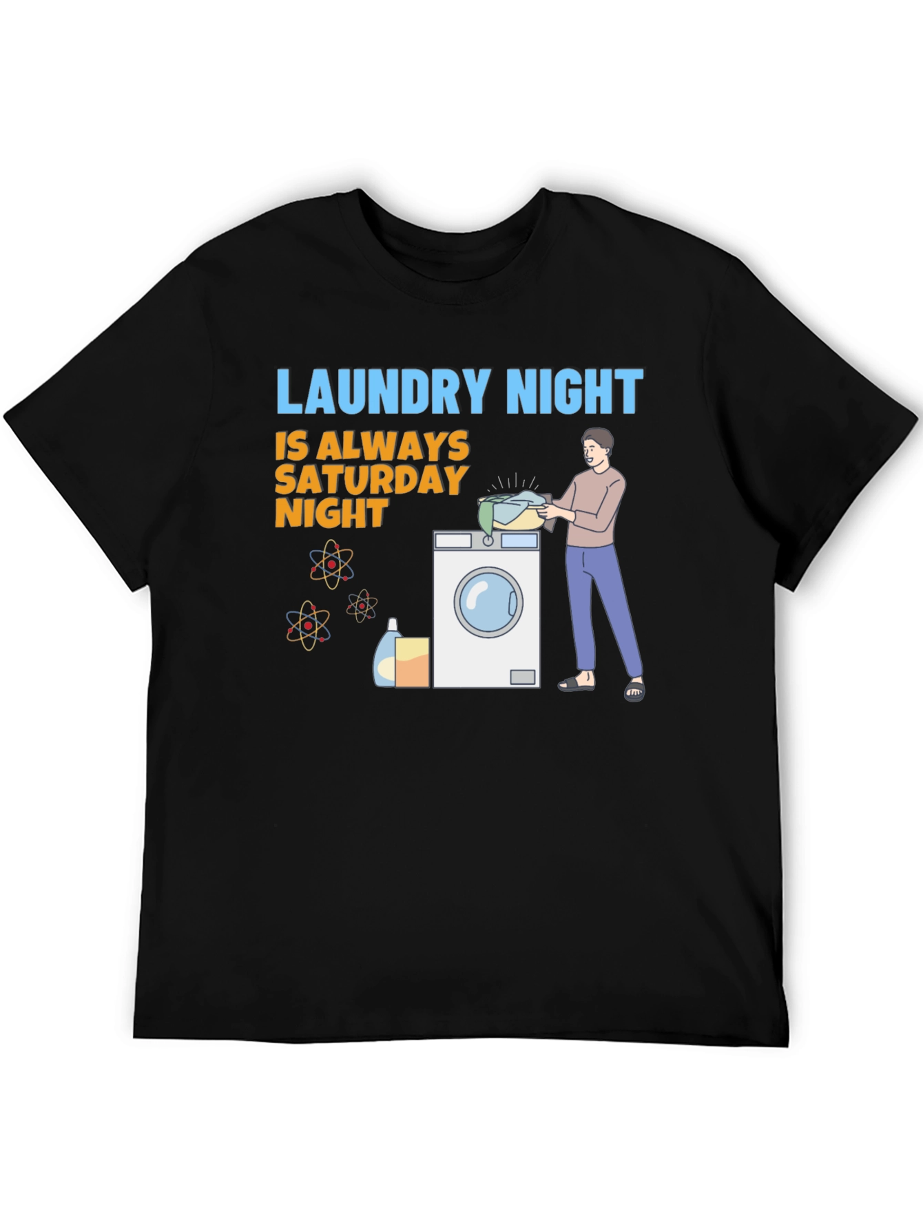 Laundry Night Saturday Graphic Tee