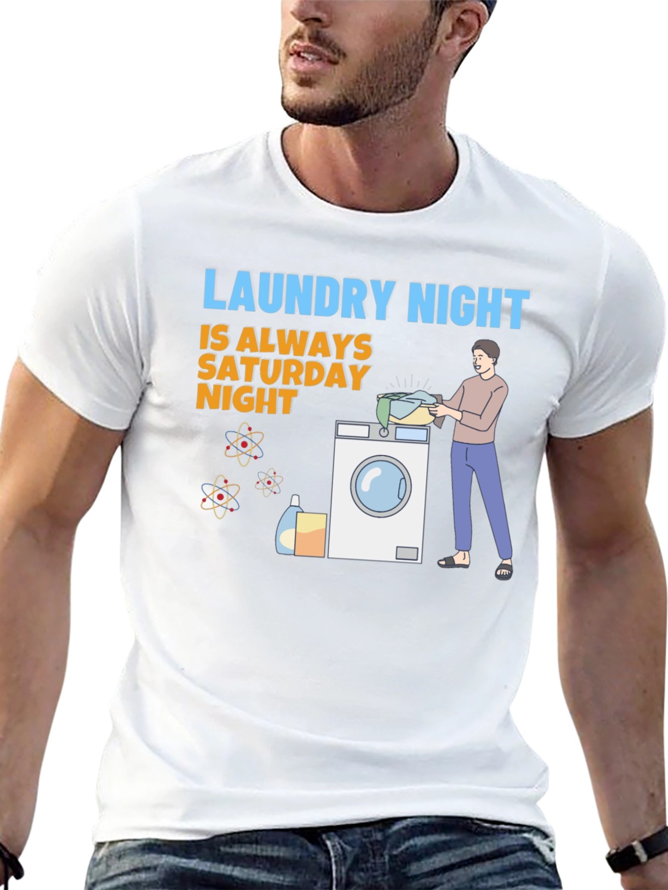 Laundry Night Saturday Graphic Tee