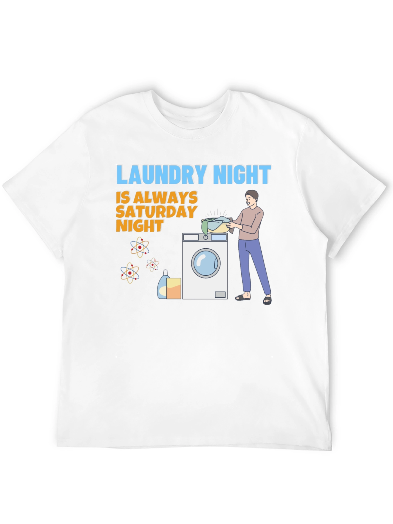 Laundry Night Saturday Graphic Tee