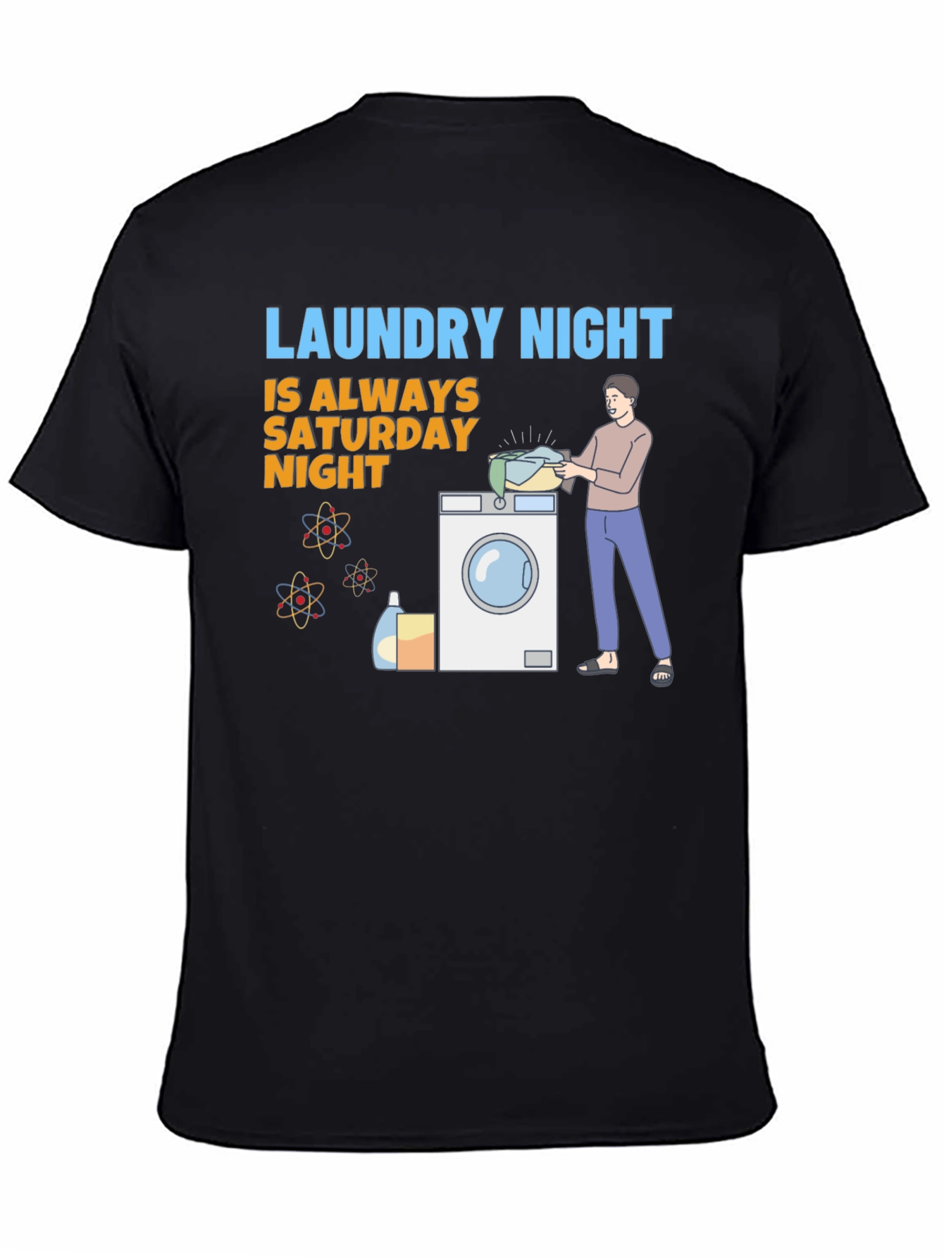Laundry Night Saturday Graphic Tee