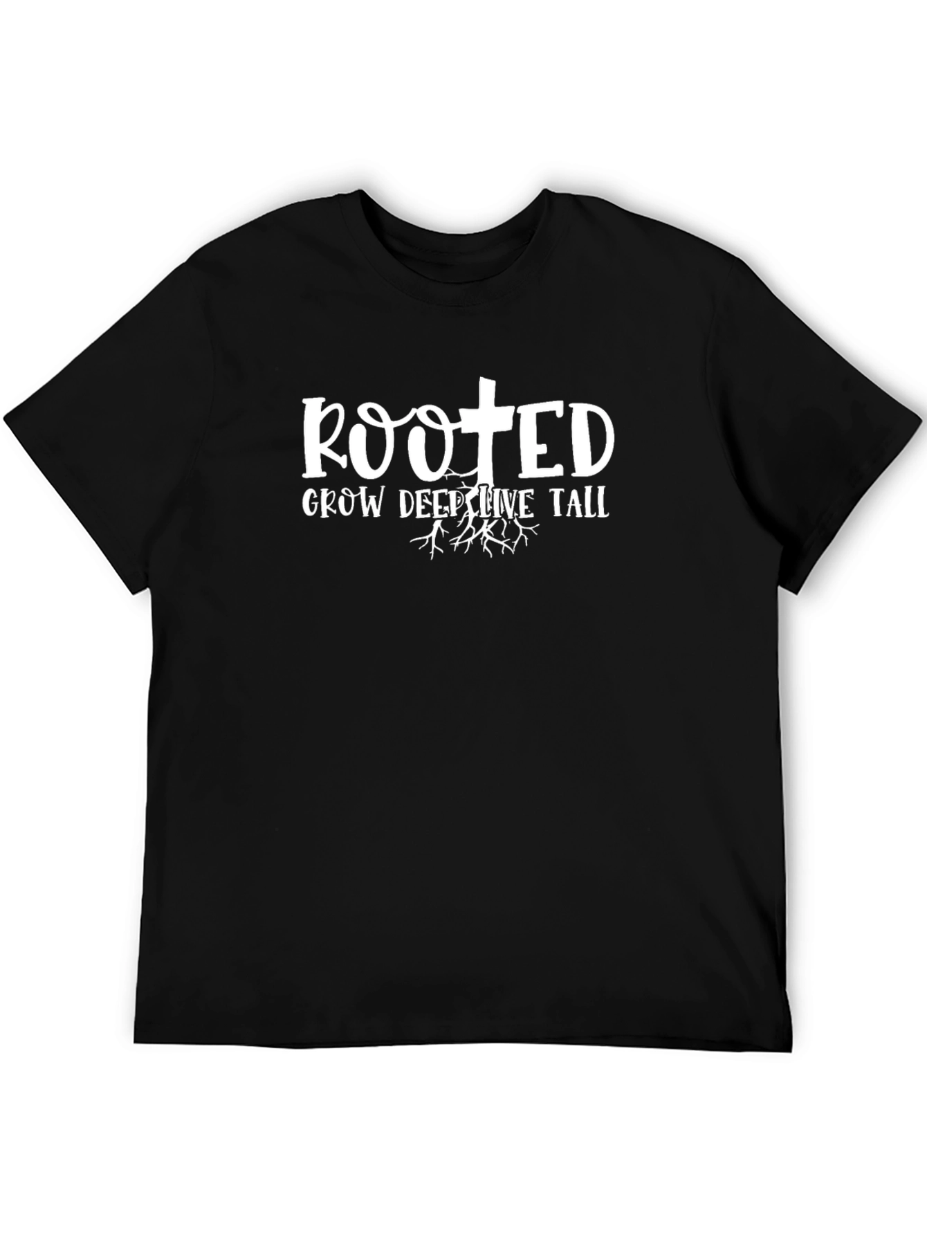 Rooted Grow Deep Live Tall Graphic T-Shirt