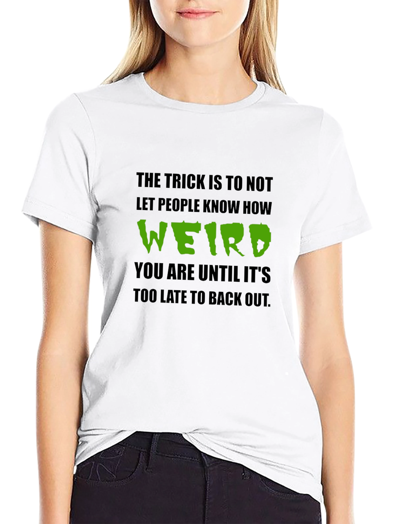 Weird T-Shirt: Funny Graphic Tee for Introverts